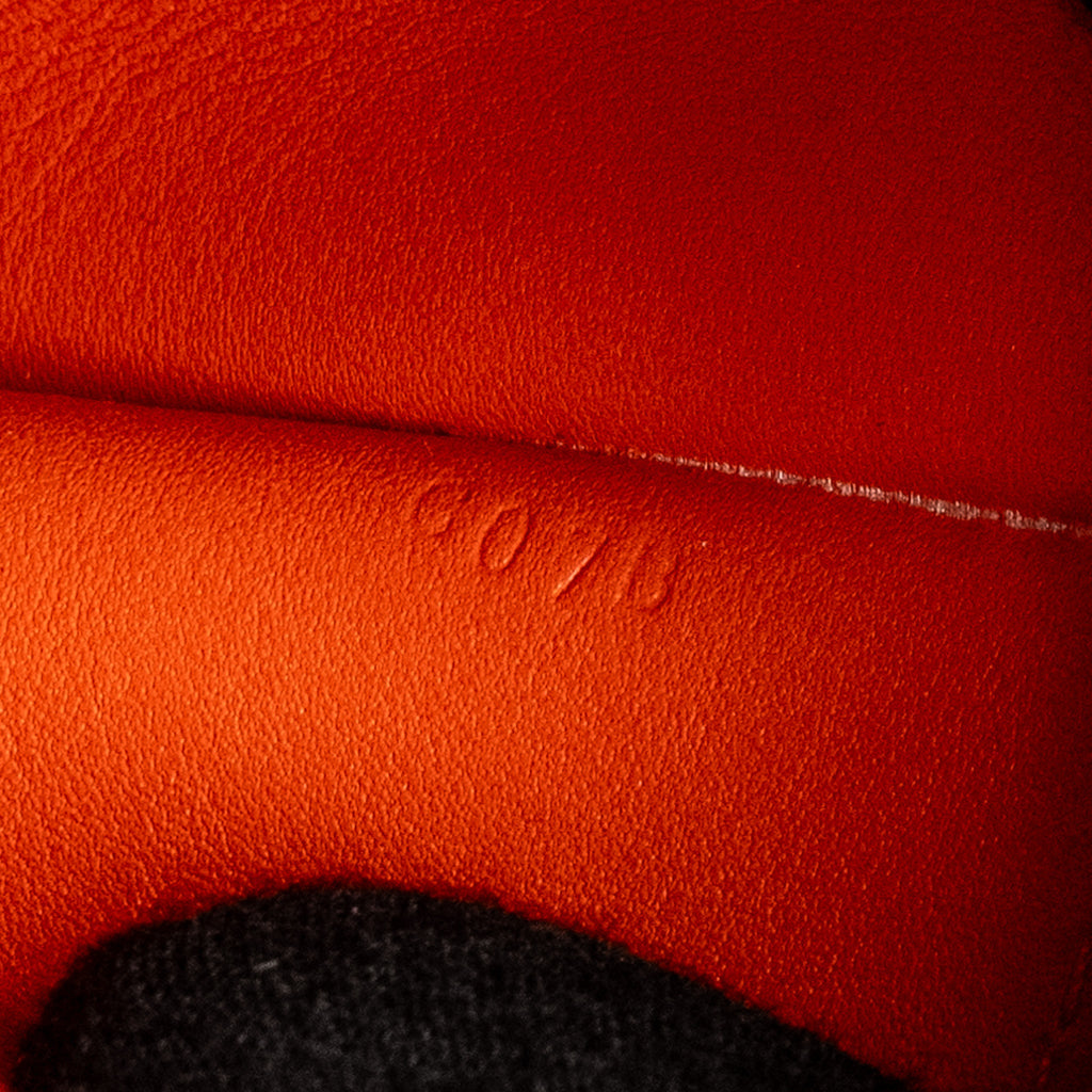 DELVAUX BRILLIANT POCHETTE ALLIGATOR PAPRIKA LGHW