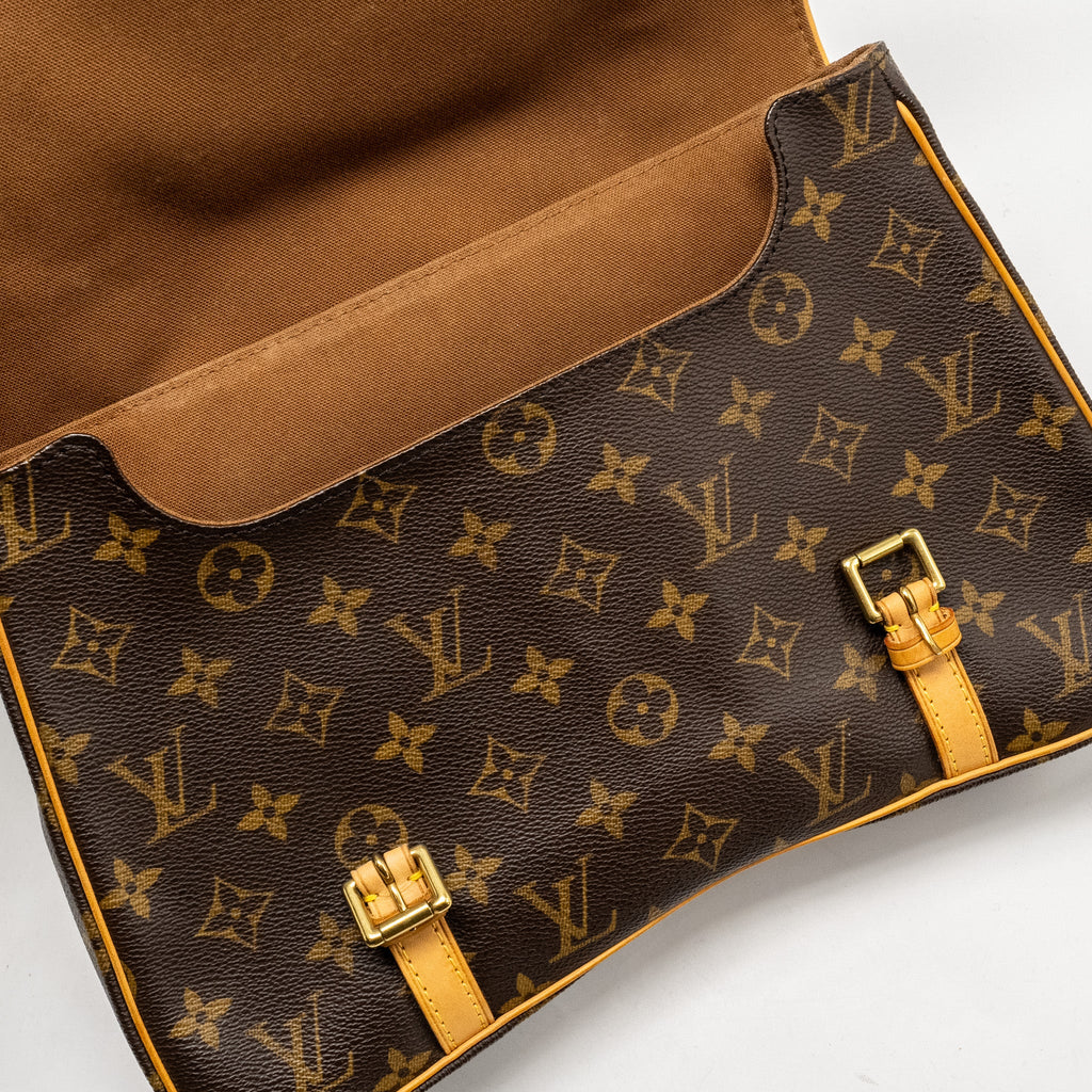 LOUIS VUITTON MARSEILLE SAC A DOS MONOGRAM CANVAS GHW