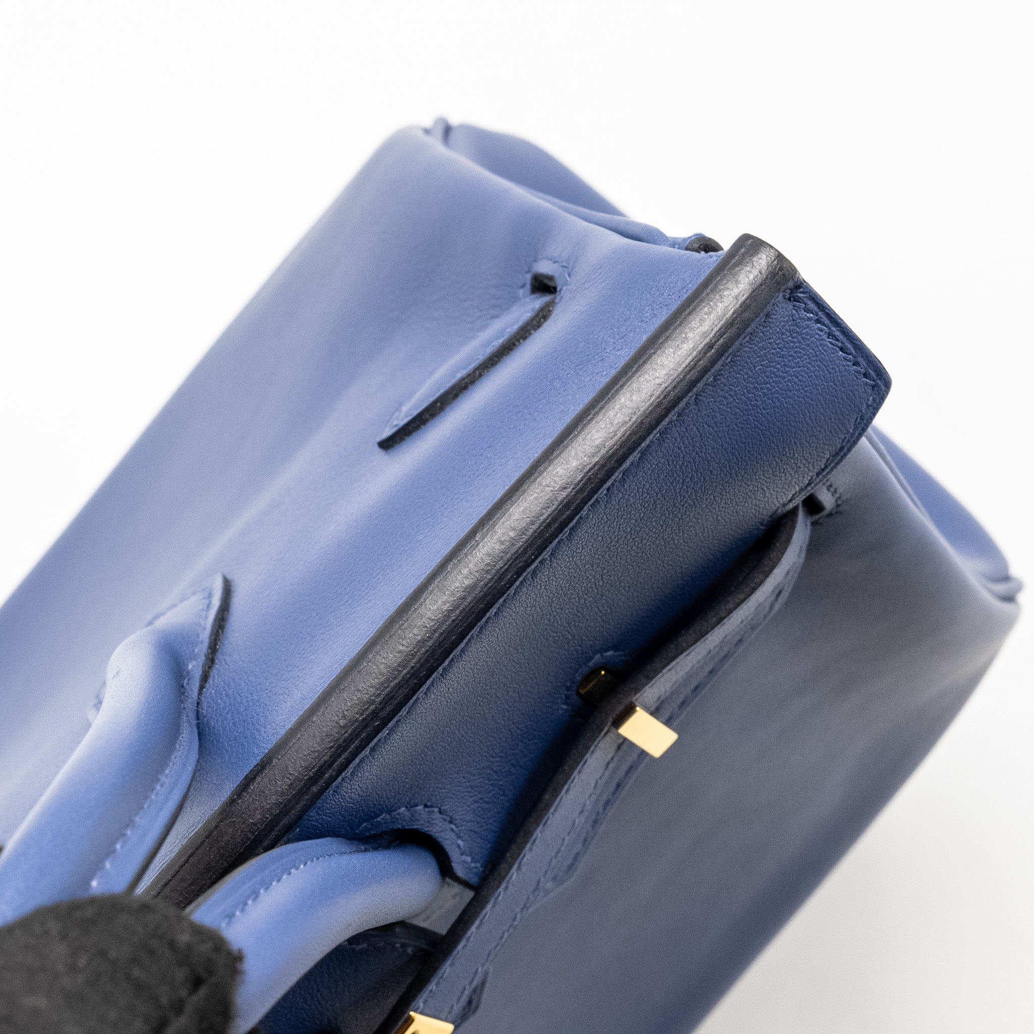HERMES BIRKIN 25 SWIFT BLUE BRIGHTON GHW