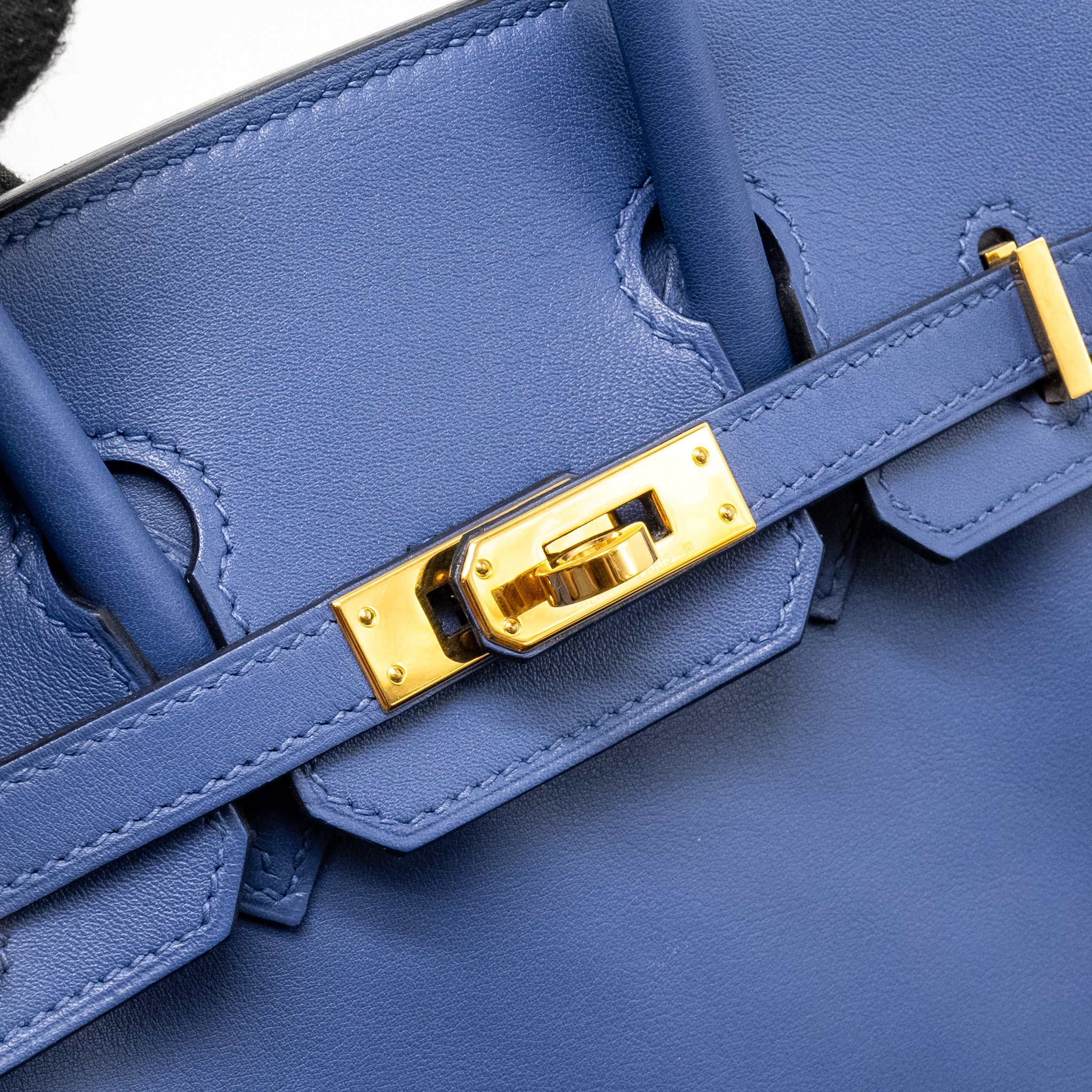 HERMES BIRKIN 25 SWIFT BLUE BRIGHTON GHW