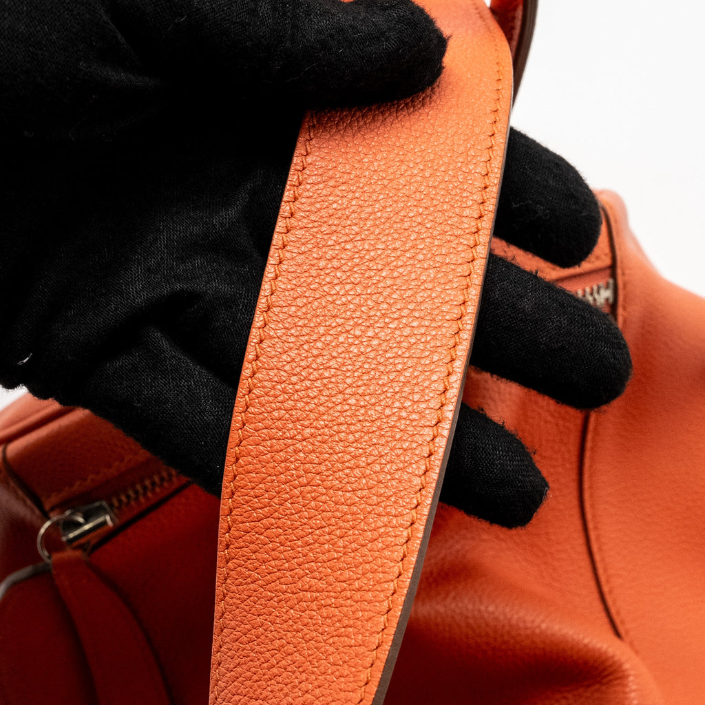 HERMES LINDY 34 EVERCOLOR L5 CREVETTE SHW