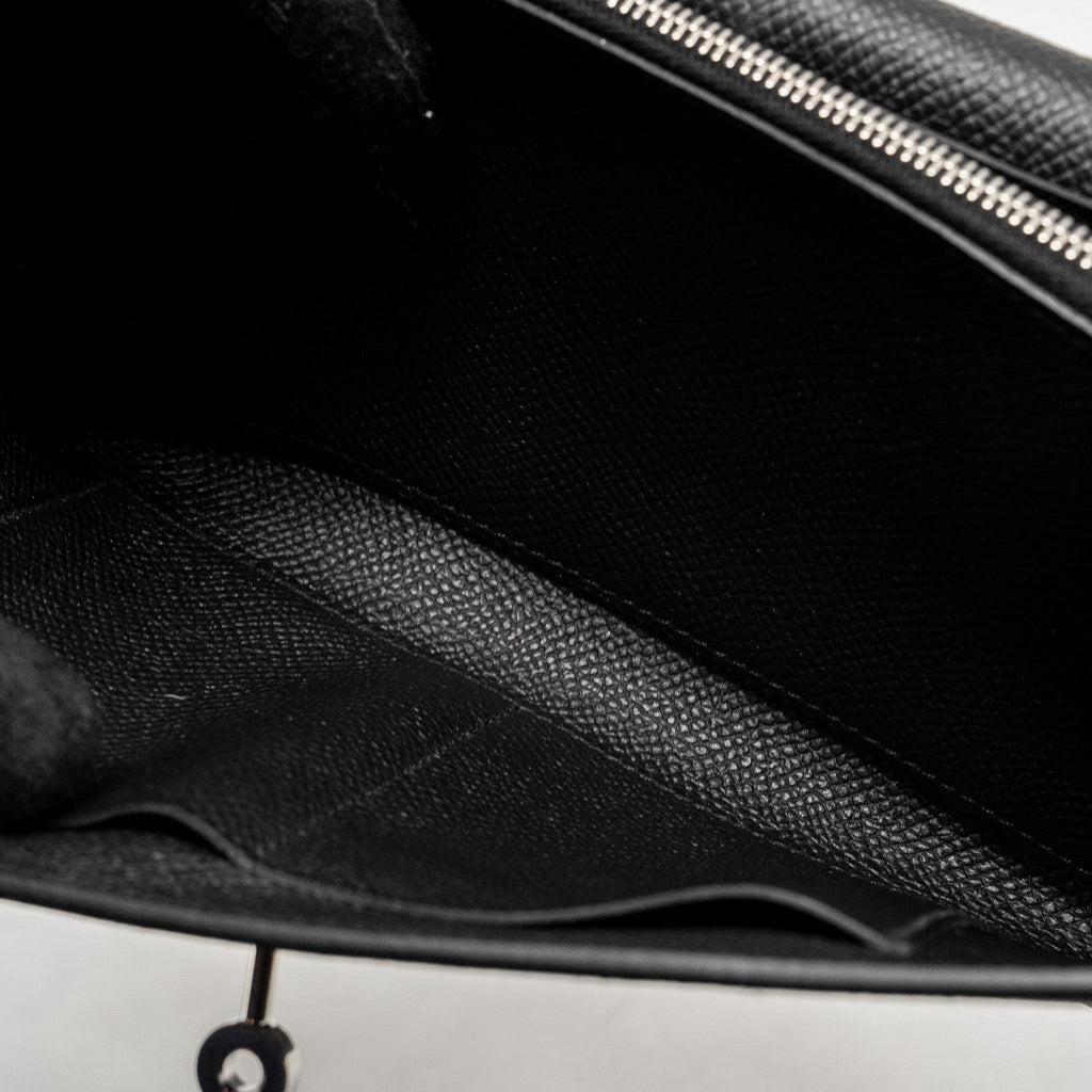 HERMES CLASSIC KELLY TO GO EPSOM BLACK SHW