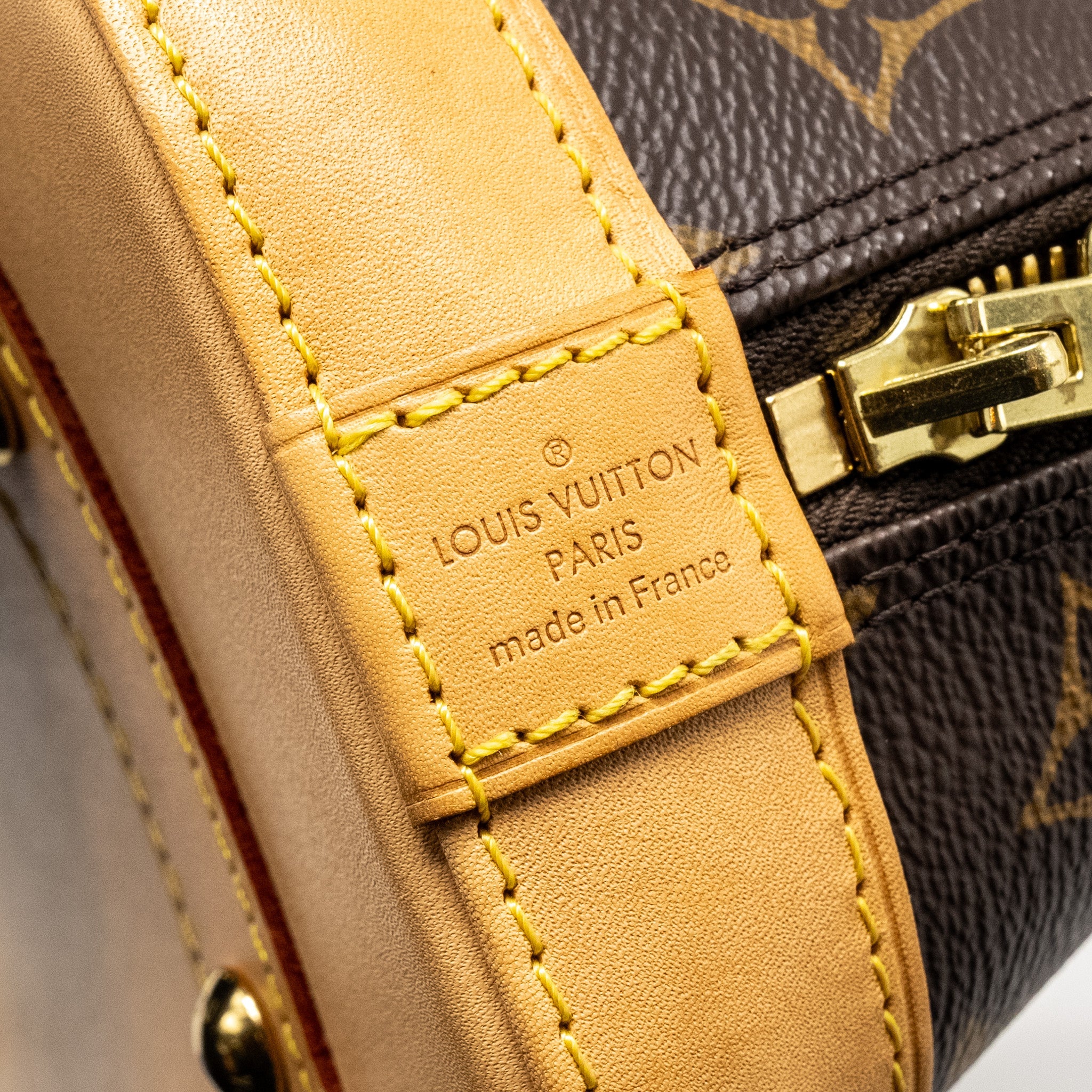 LOUIS VUITTON ALMA BB MONOGRAM CANVAS GHW