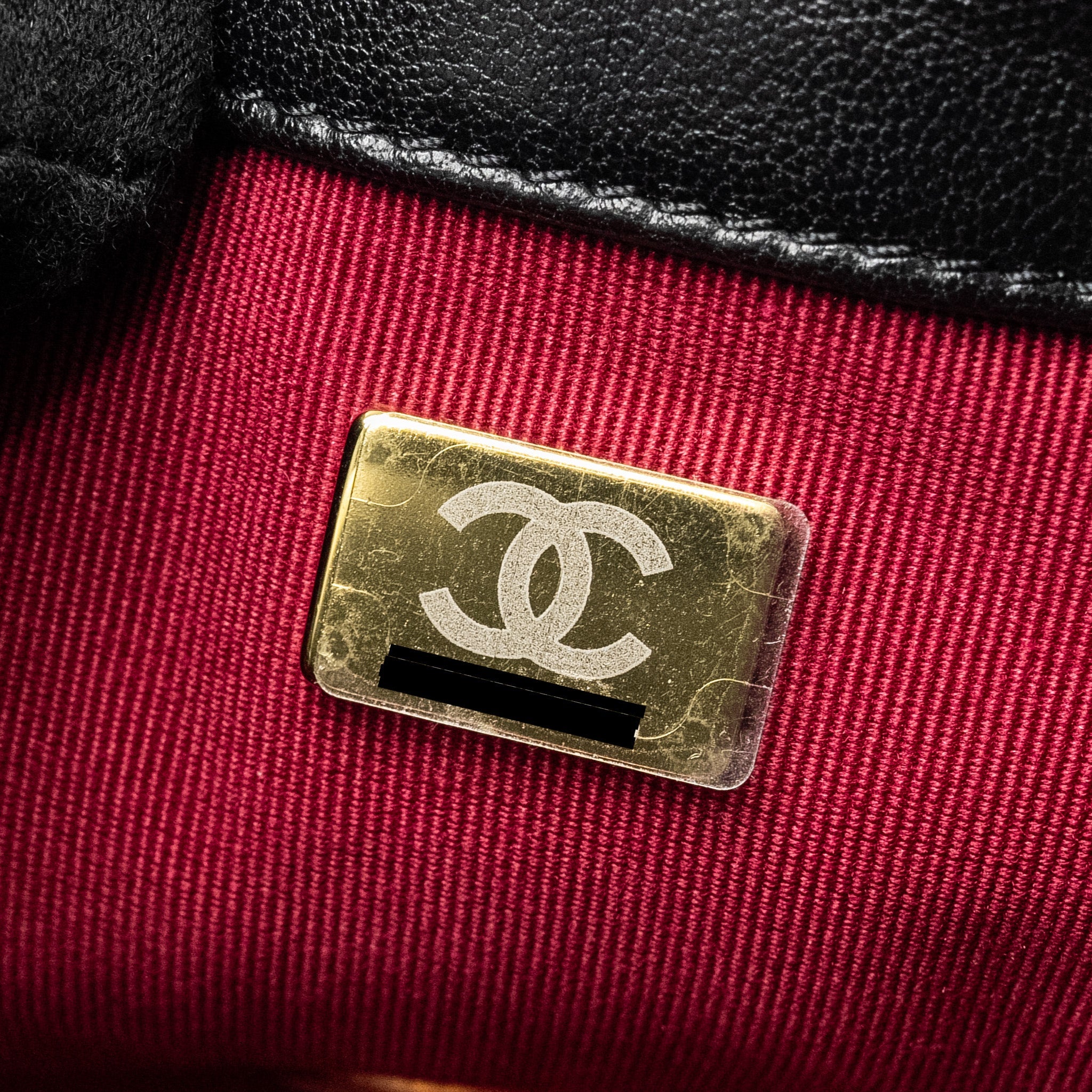 CHANEL 23B DETAIL CHAINS QUILTED FLAP BAG LAMBSKIN BLACK GHW(MICROCHIP)