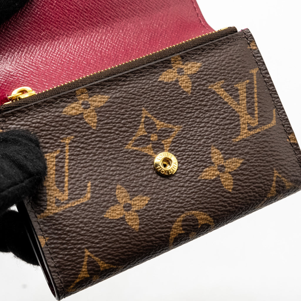 LOUIS VUITTON ROSALIE COIN PURSE MONOGRAM CANVAS GHW