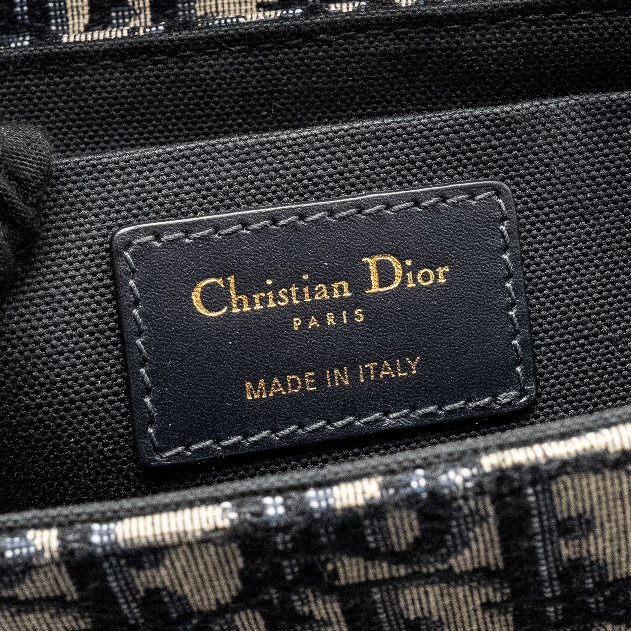 DIOR 30 MONTAIGNE BOX BLUE OBLIQUE JACQUARD GHW