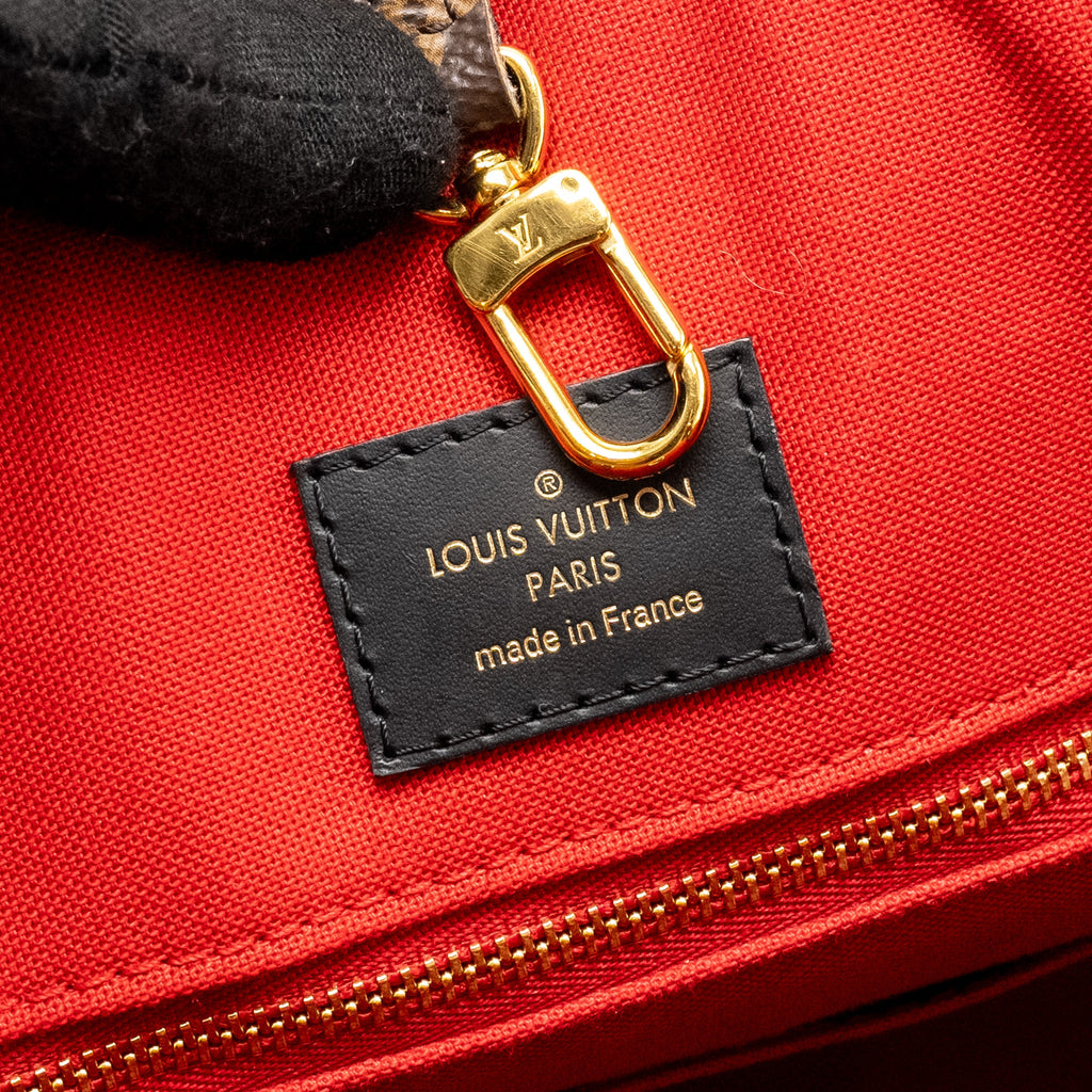 LOUIS VUITTON ONTHEGO GM MONOGRAM CANVAS GHW