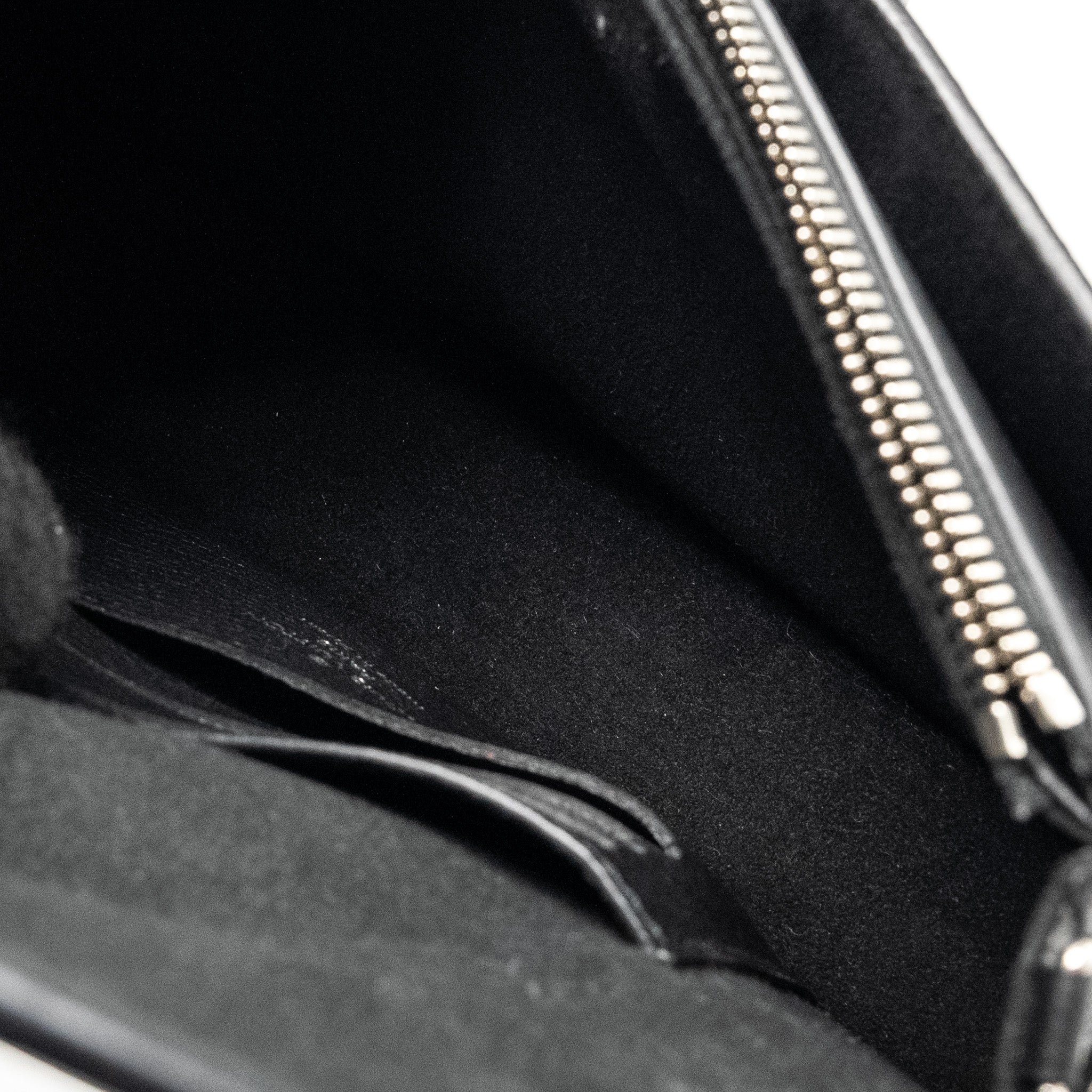 LOUIS VUITTON MYLOCKME CHAIN POCHETTE CALFSKIN BLACK SHW