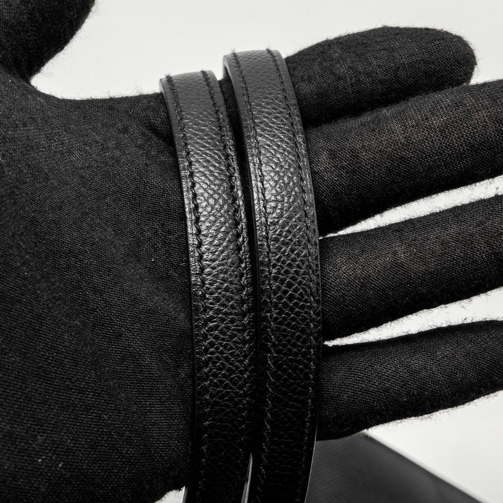 HERMES MINI CONSTANCE EPSOM BLACK SHW