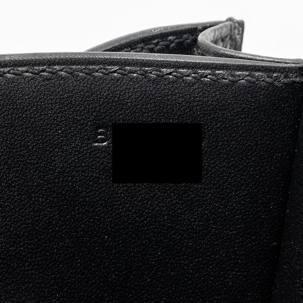 HERMES MINI CONSTANCE EPSOM BLACK SHW