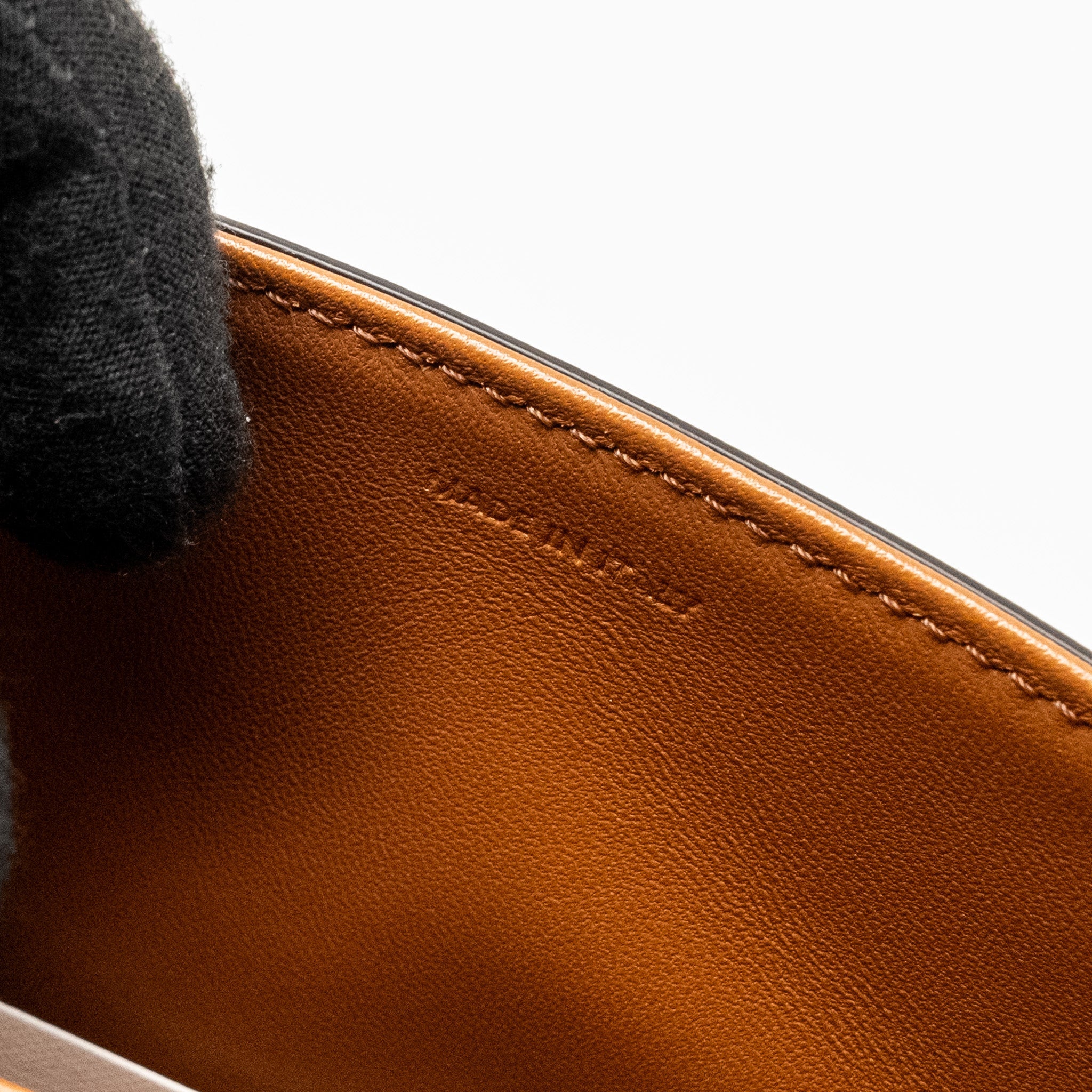 CELINE TEEN TRIOMPHE BAG IN TRIOMPHE CANVAS / CALFSKIN BROWN / MULTICOLOUR GHW
