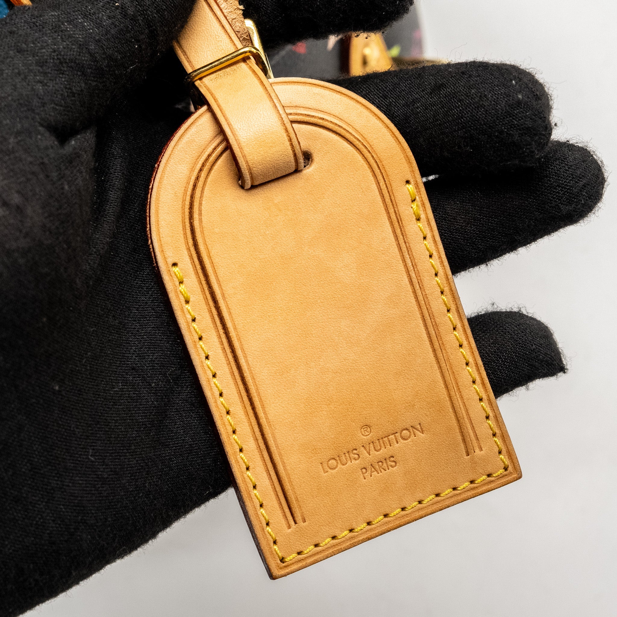 LOUIS VUITTON PETIT NOE BLACK MULTICOLOUR MONOGRAM CANVAS GHW