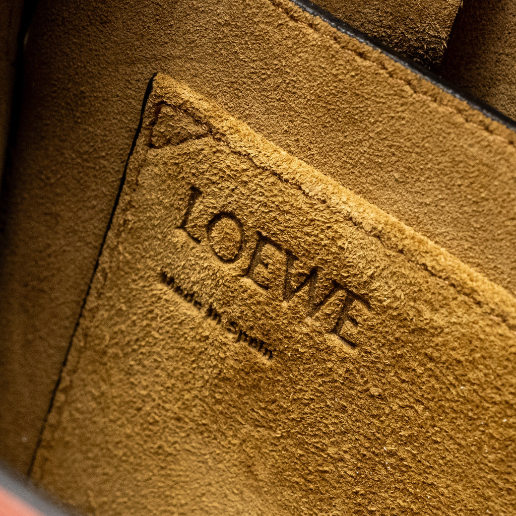 LOEWE SMALL GATE BAG SOFT CALFSKIN MULTICOLOUR SHW