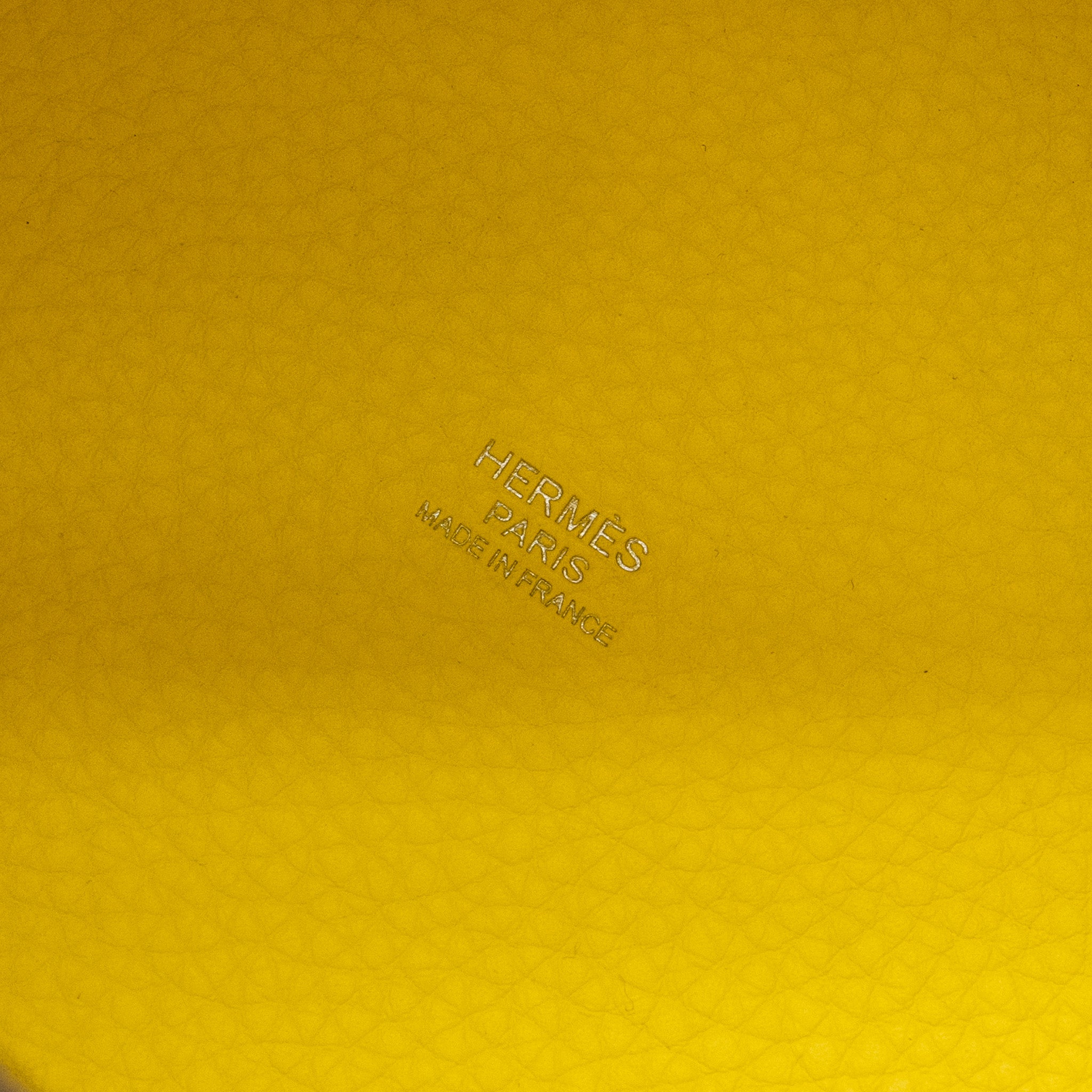 HERMES PICOTIN 18 LOCK BAG CLEMENCE LIMONCELLO SHW