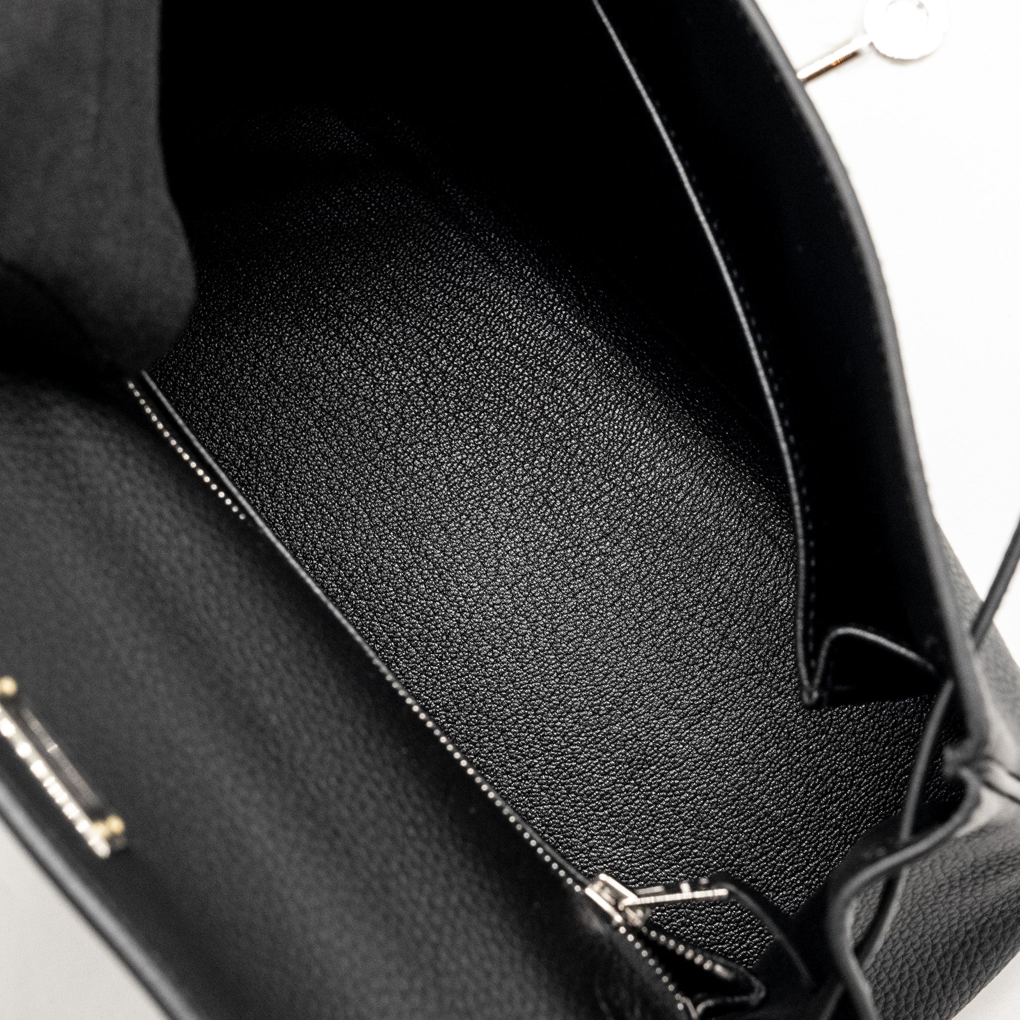 HERMES KELLY 25 TOGO BLACK SHW