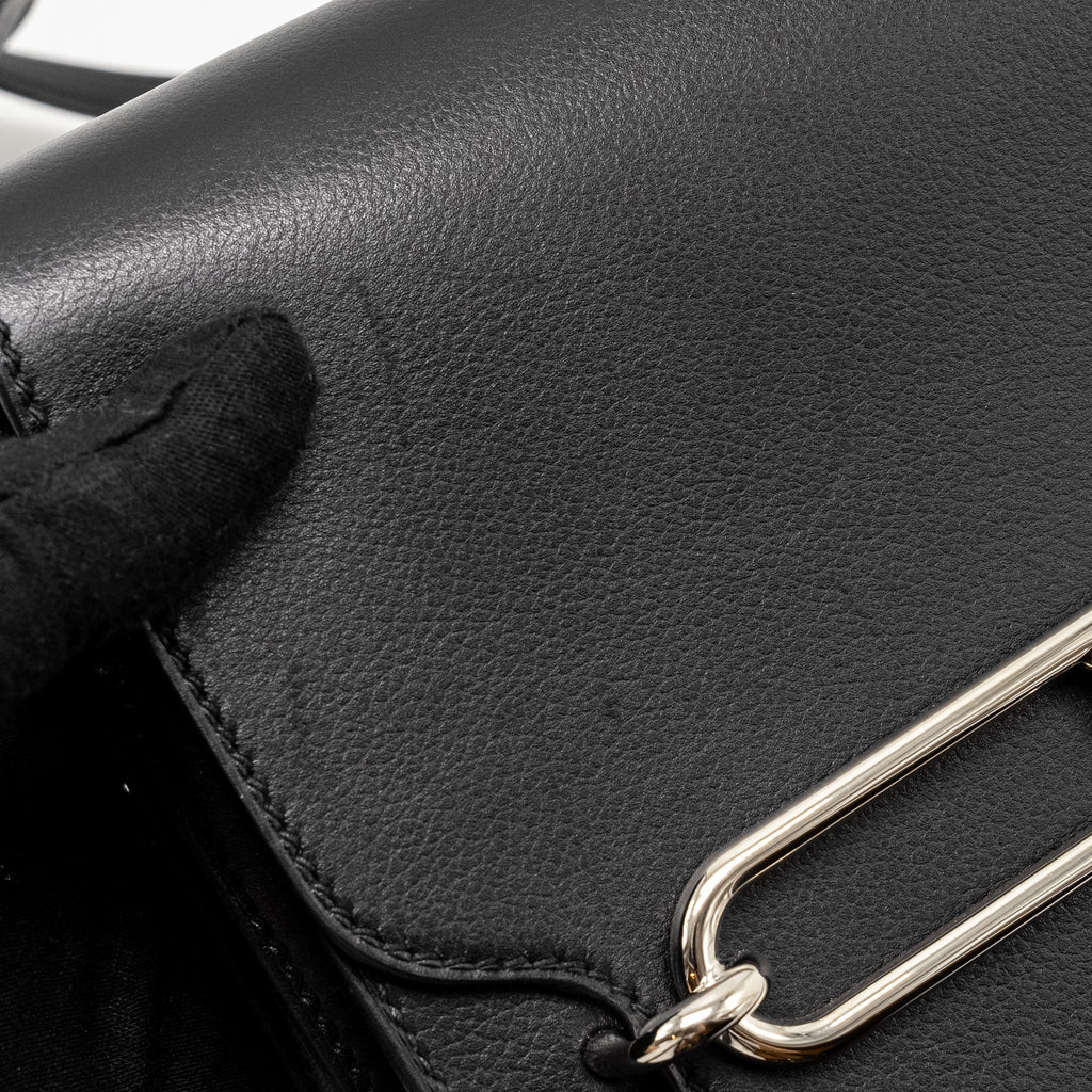 HERMES MINI ROULIS SWIFT BLACK SHW