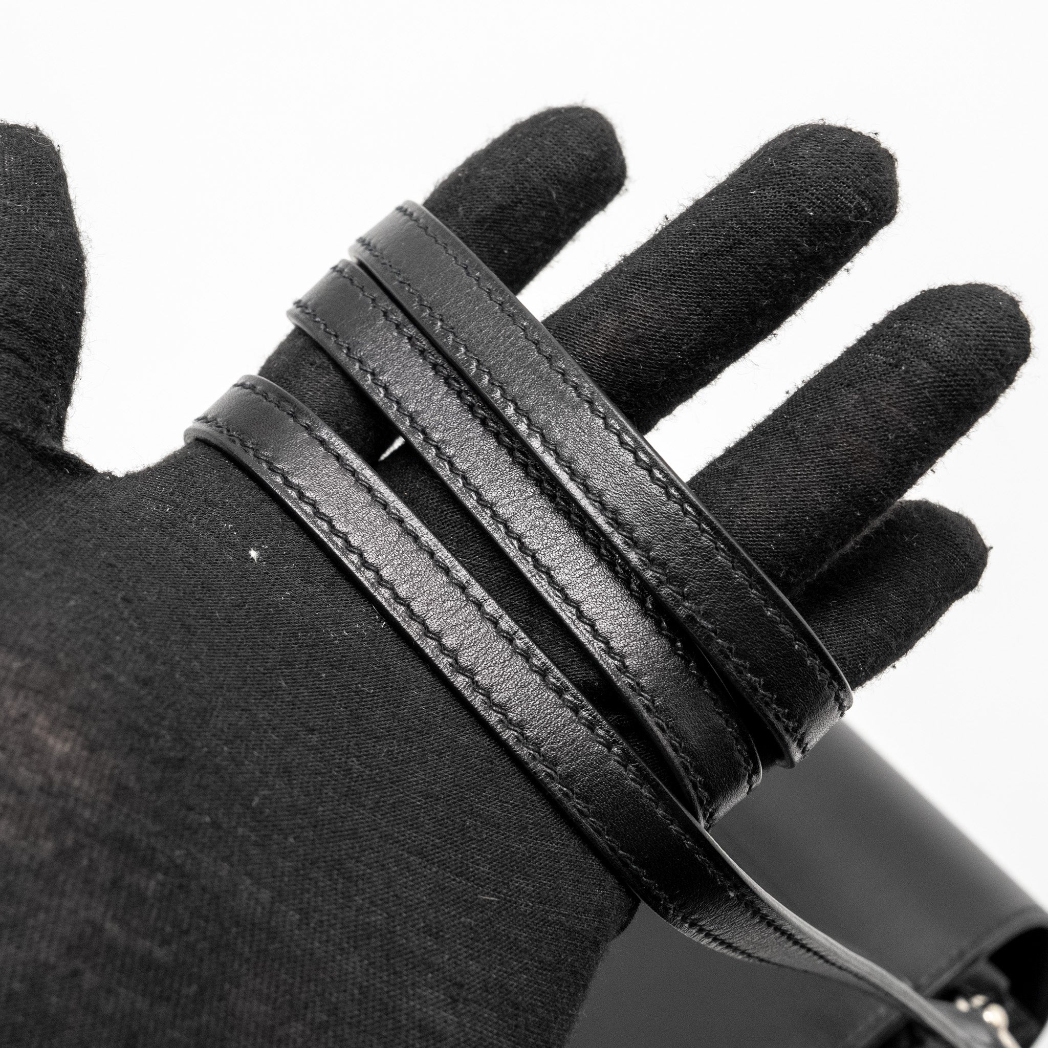 HERMES MINI ROULIS SWIFT BLACK SHW