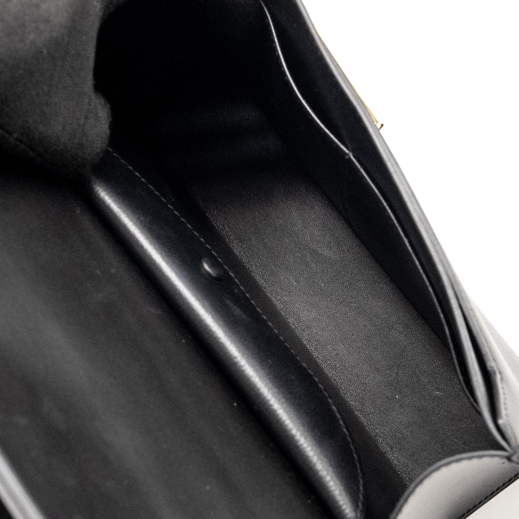 HERMES VERROU 21 BAG ALLEGRETTO PERMABRASS BLACK LGHW