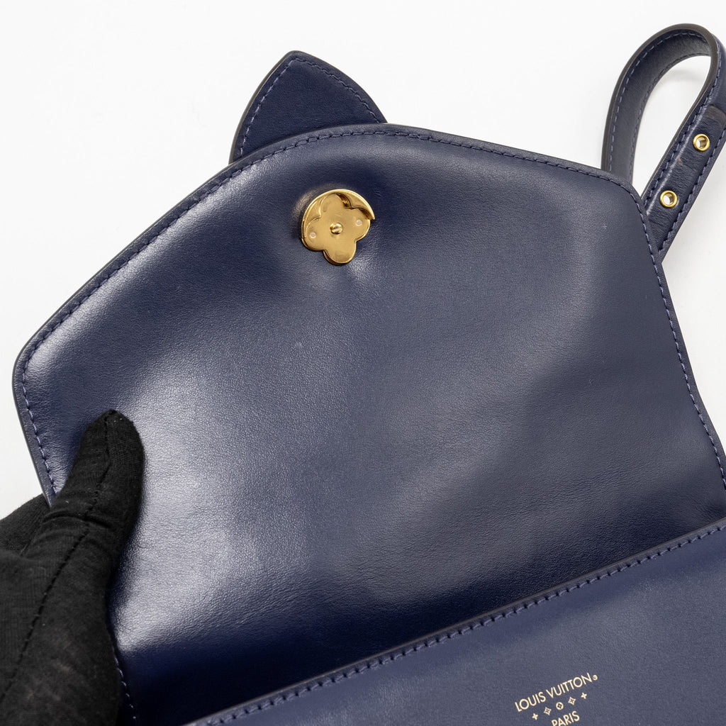 LOUIS VUITTON PONT 9 CALFSKIN DARK BLUE GHW