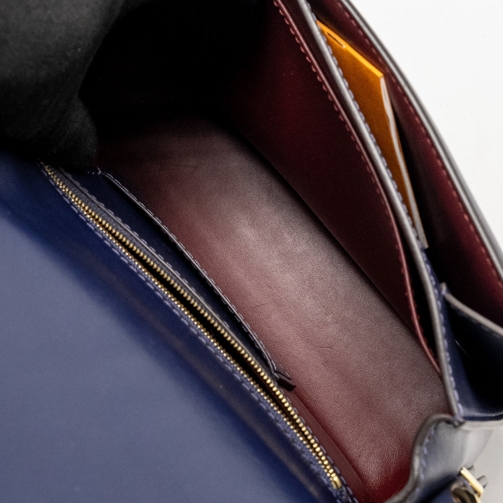 LOUIS VUITTON PONT 9 CALFSKIN DARK BLUE GHW