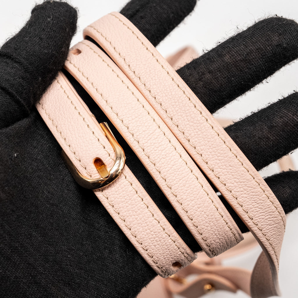 DELVAUX MINI BRILLIANT BAG CALFSKIN PINK RGHW