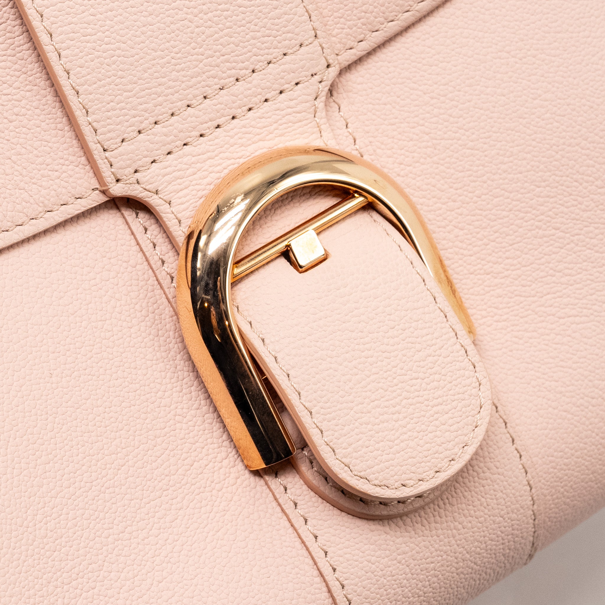 DELVAUX MINI BRILLIANT BAG CALFSKIN PINK RGHW