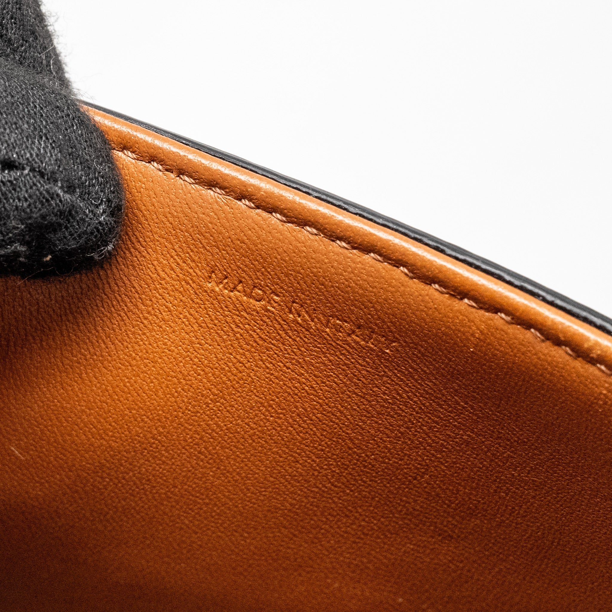 CELINE TRIOMPHE SHOULDER BAG TRIOMPHE CANVAS/CALFSKIN TAN GHW