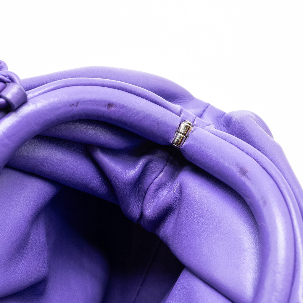 BOTTEGA VENETA MINI POUCH CALFSKIN PURPLE SHW