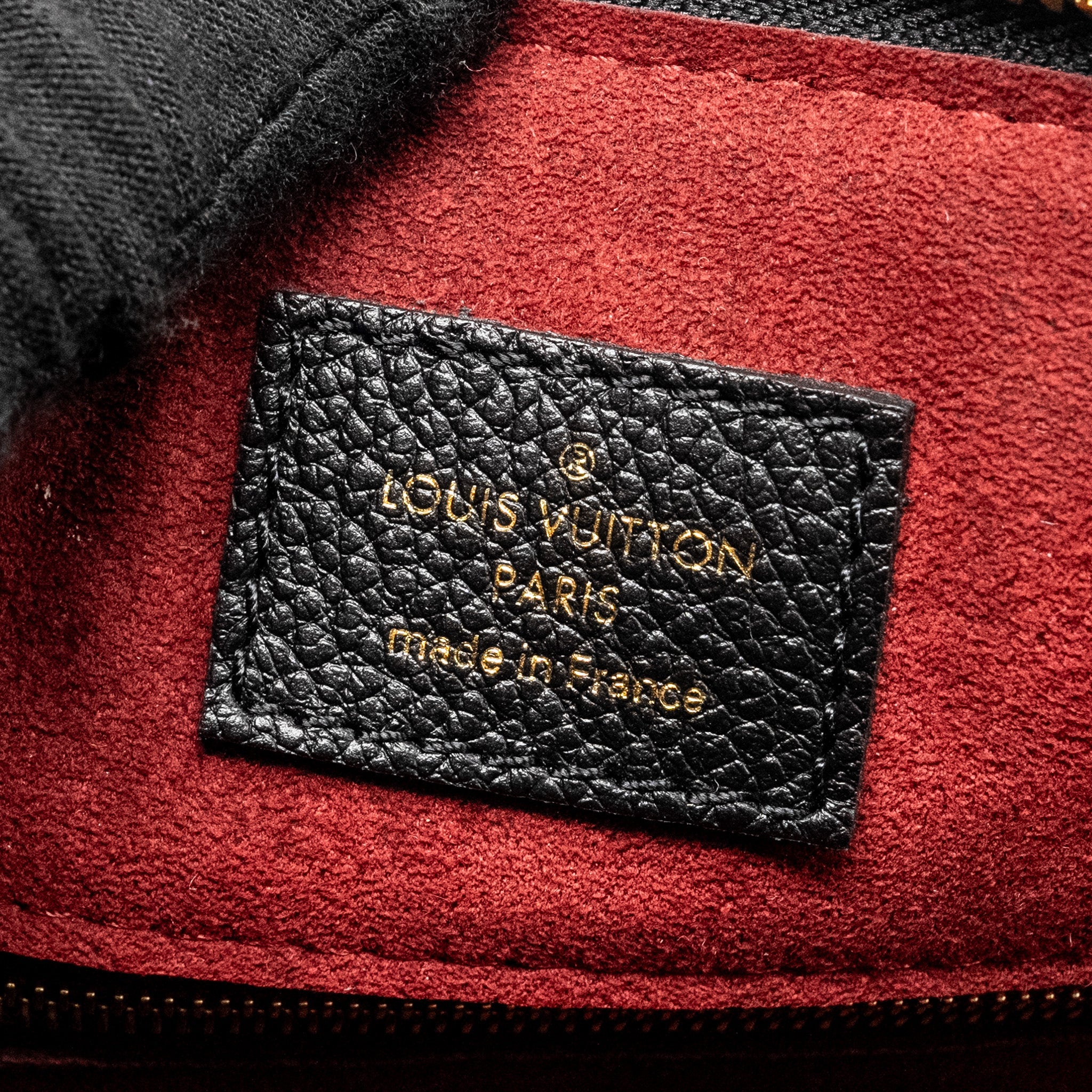LOUIS VUITTON SPEEDY 25 BANDOULIERE BICOLOR MONOGRAM EMPREINTE BLACK GHW