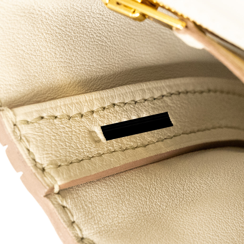 HERMES MINI 24/24 2424-21 BAG EVERCOLOR/SWIFT BETON GHW