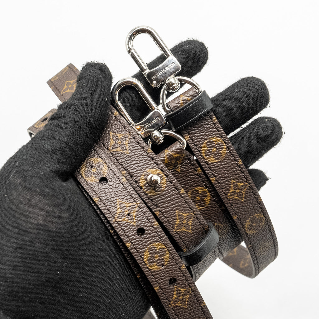 LOUIS VUITTON MONTSOURIS BACKPACK PM LAMBSKIN BLACK SHW
