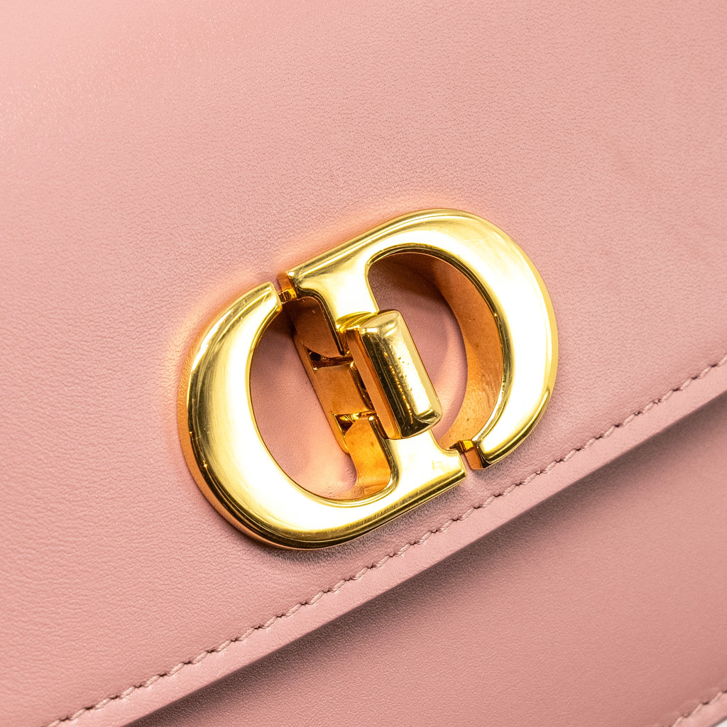 DIOR 30 MONTAIGNE AVENUE BAG BOX CALFSKIN PINK GHW