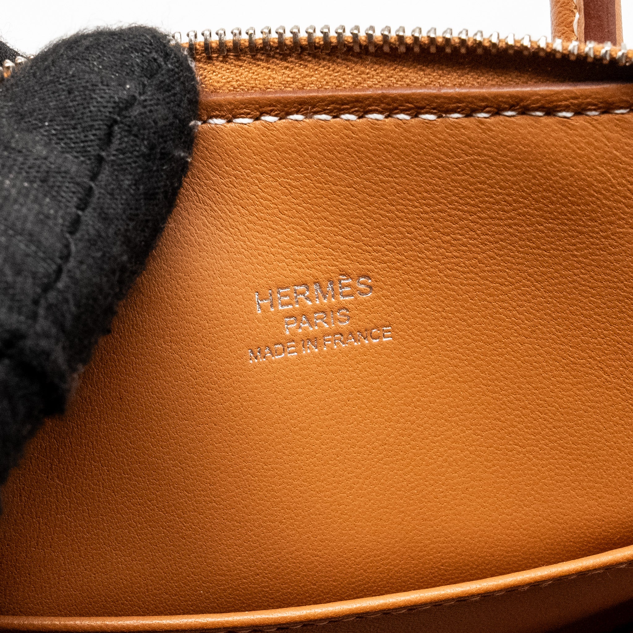 HERMES MINI BOLIDE EVERCOLOR GOLD SHW