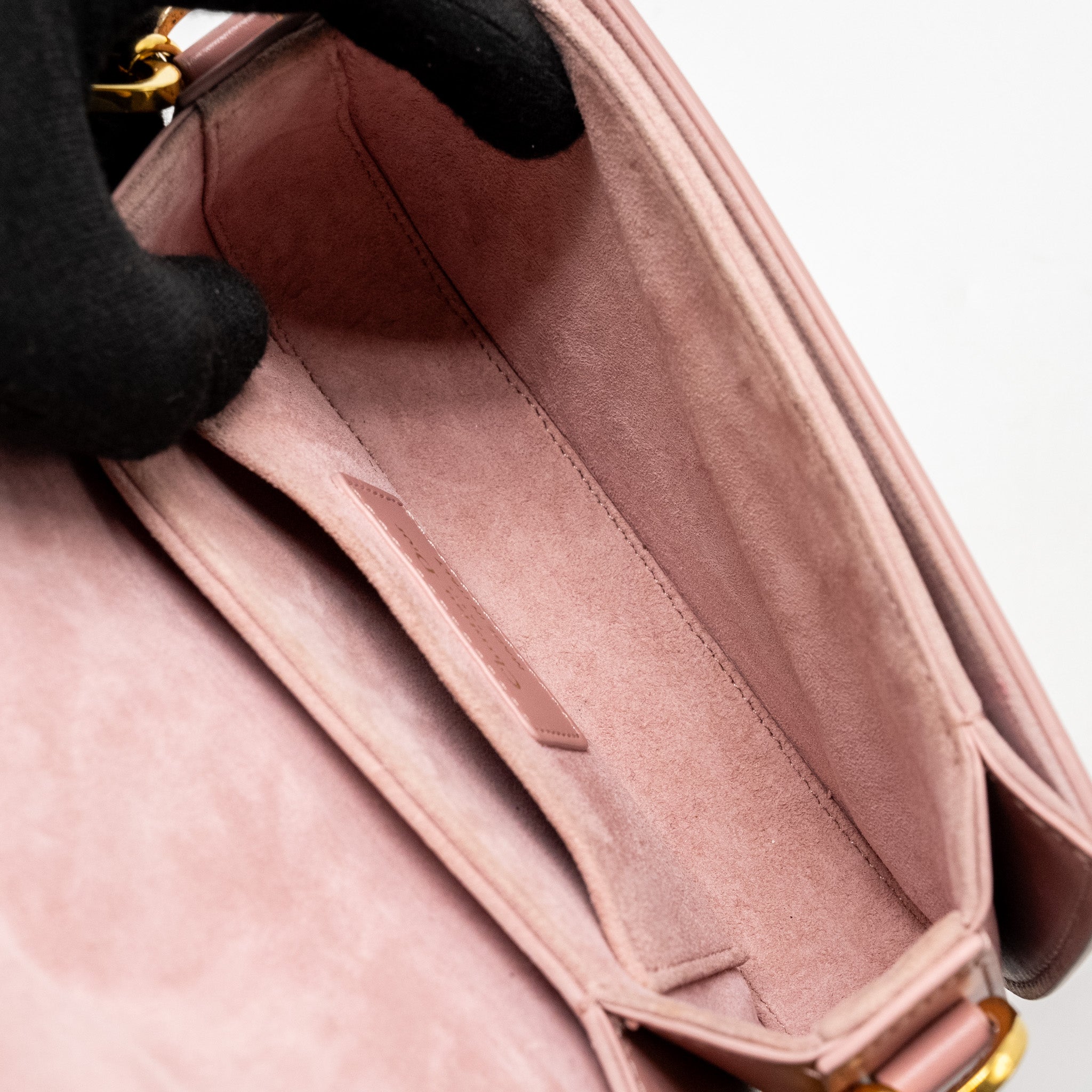DIOR 30 MONTAIGNE AVENUE BAG BOX CALFSKIN PINK GHW