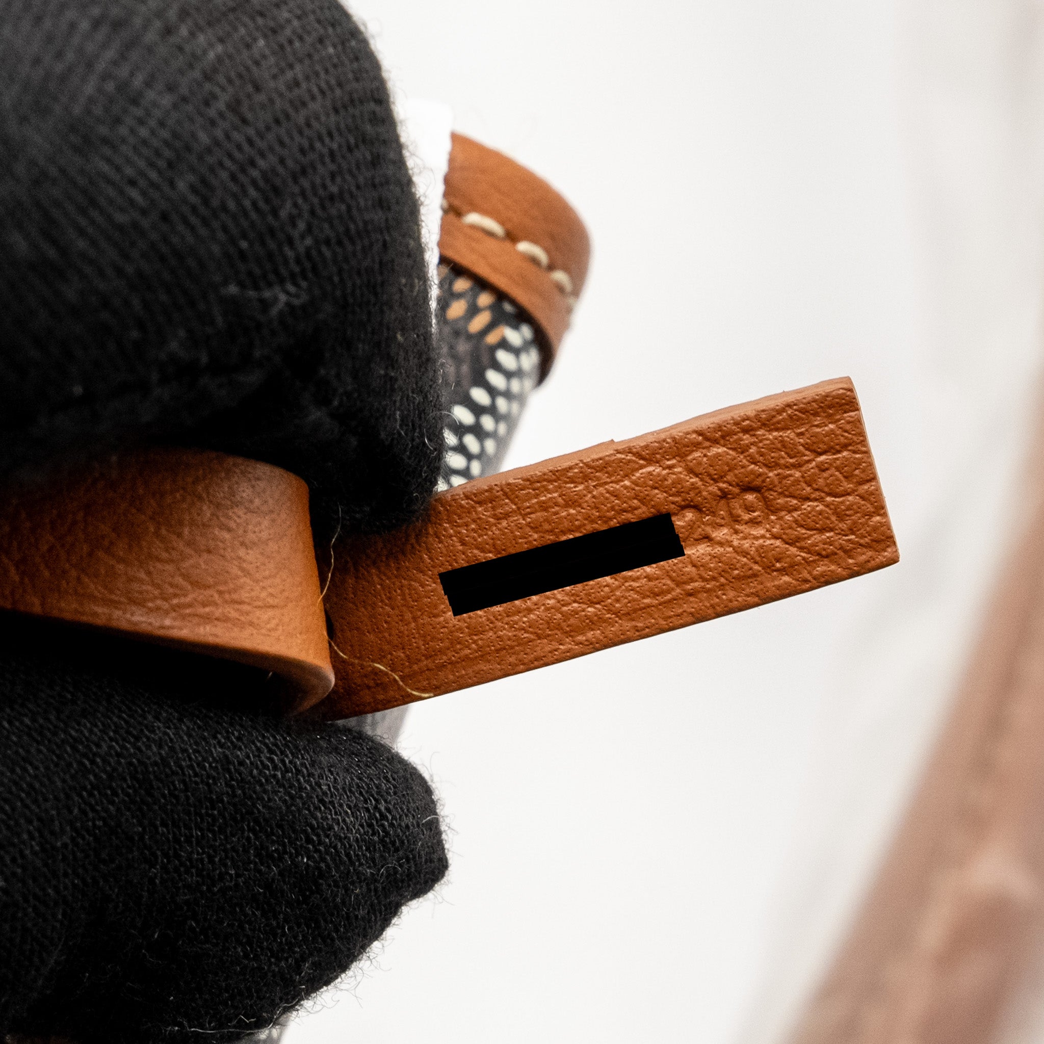 GOYARD BOHEME HOBO BAG GOYARDINE CANVAS/CALFSKIN BROWN SHW