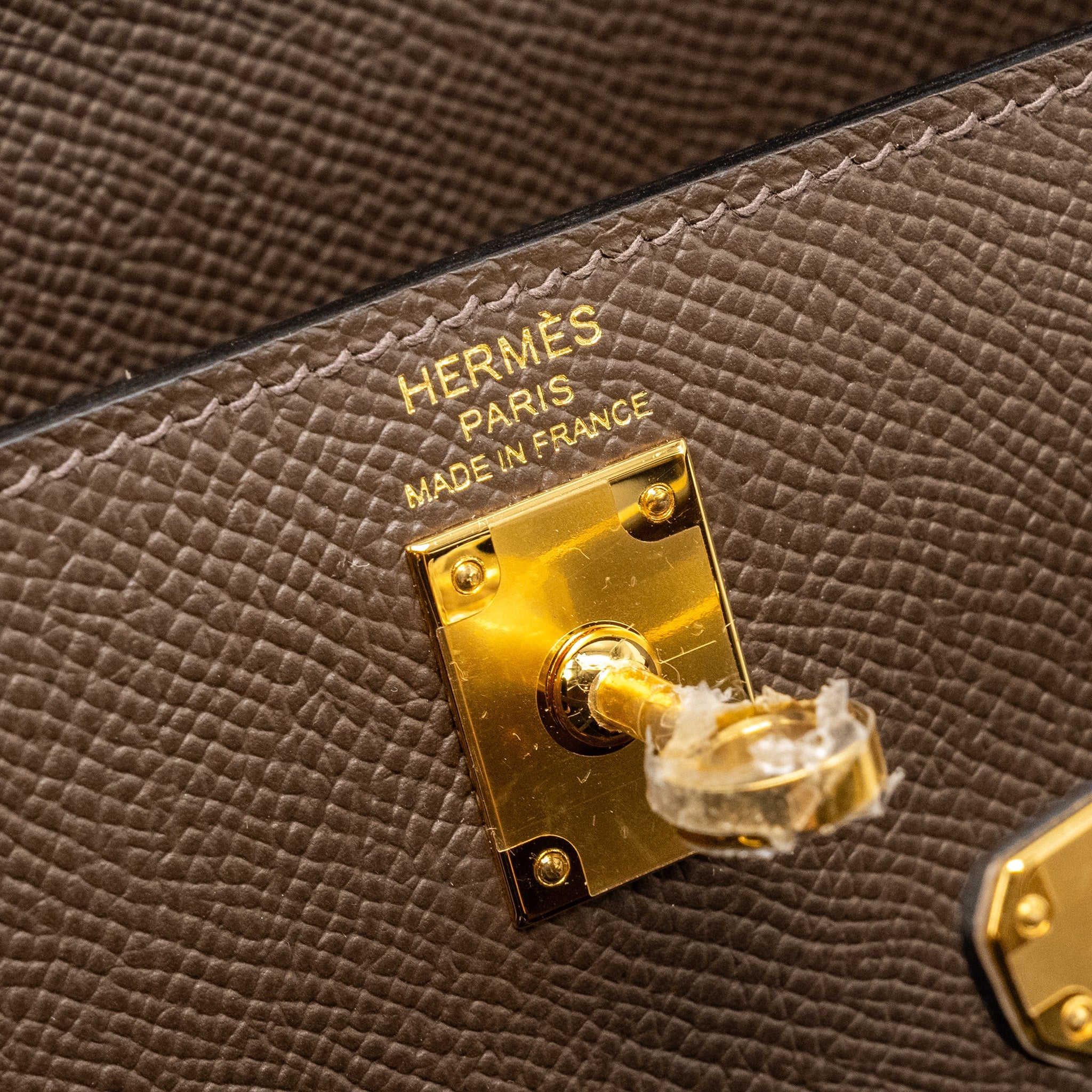 HERMES KELLY 25 EPSOM ECORCE/ETOUPE/NOIR GHW