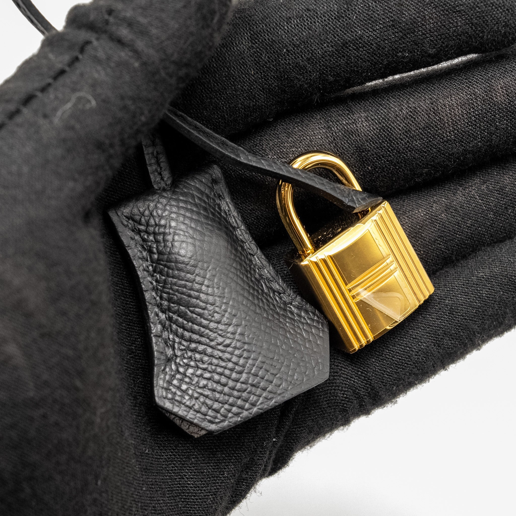 HERMES KELLY 25 EPSOM ECORCE/ETOUPE/NOIR GHW