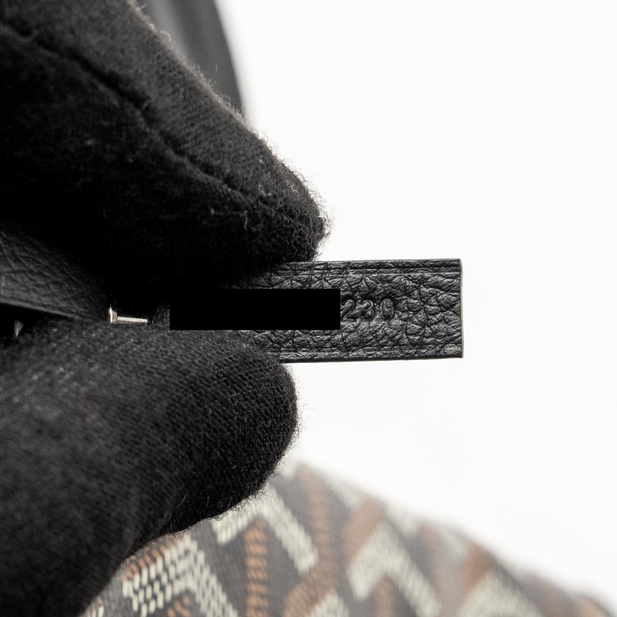 GOYARD BOHEME HOBO BAG GOYARDINE CANVAS/CALFSKIN BLACK SHW