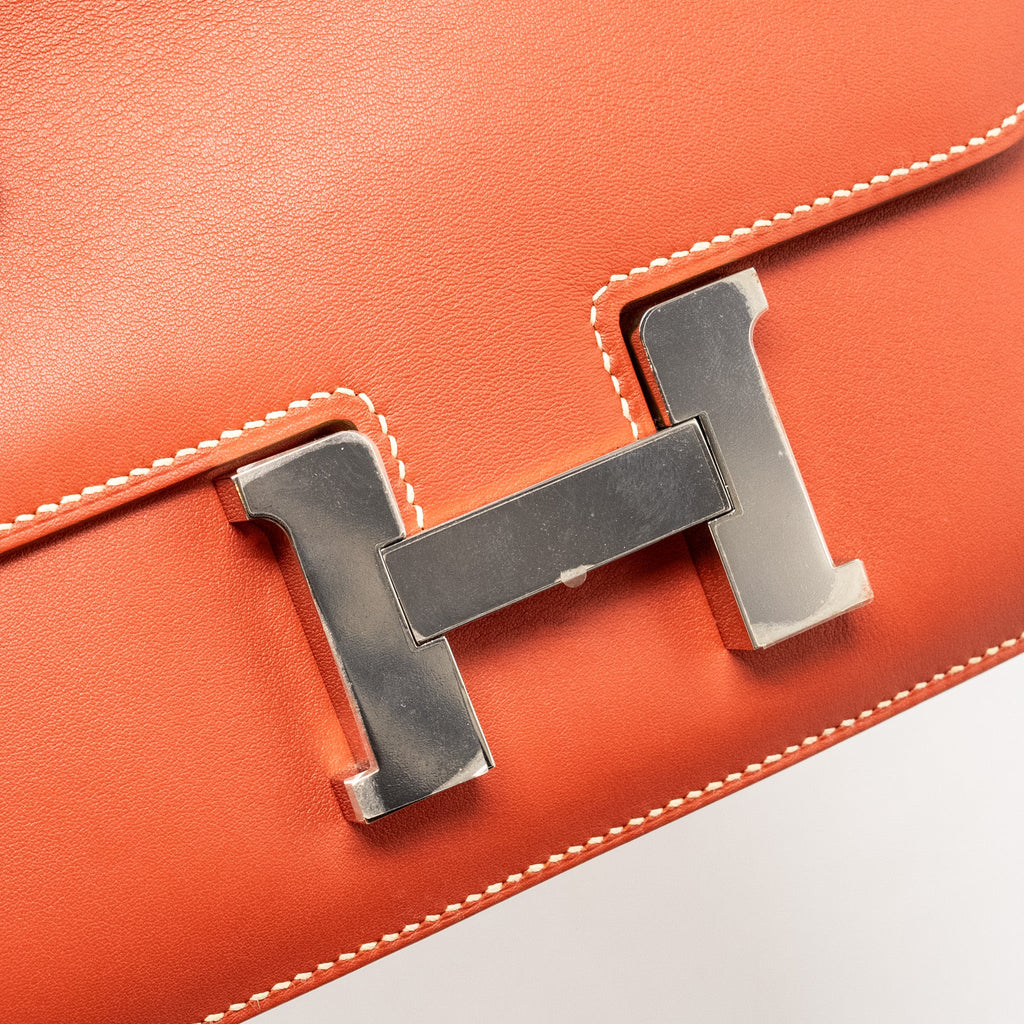 HERMES MINI CONSTANCE SWIFT 9M SANGUINE SHW