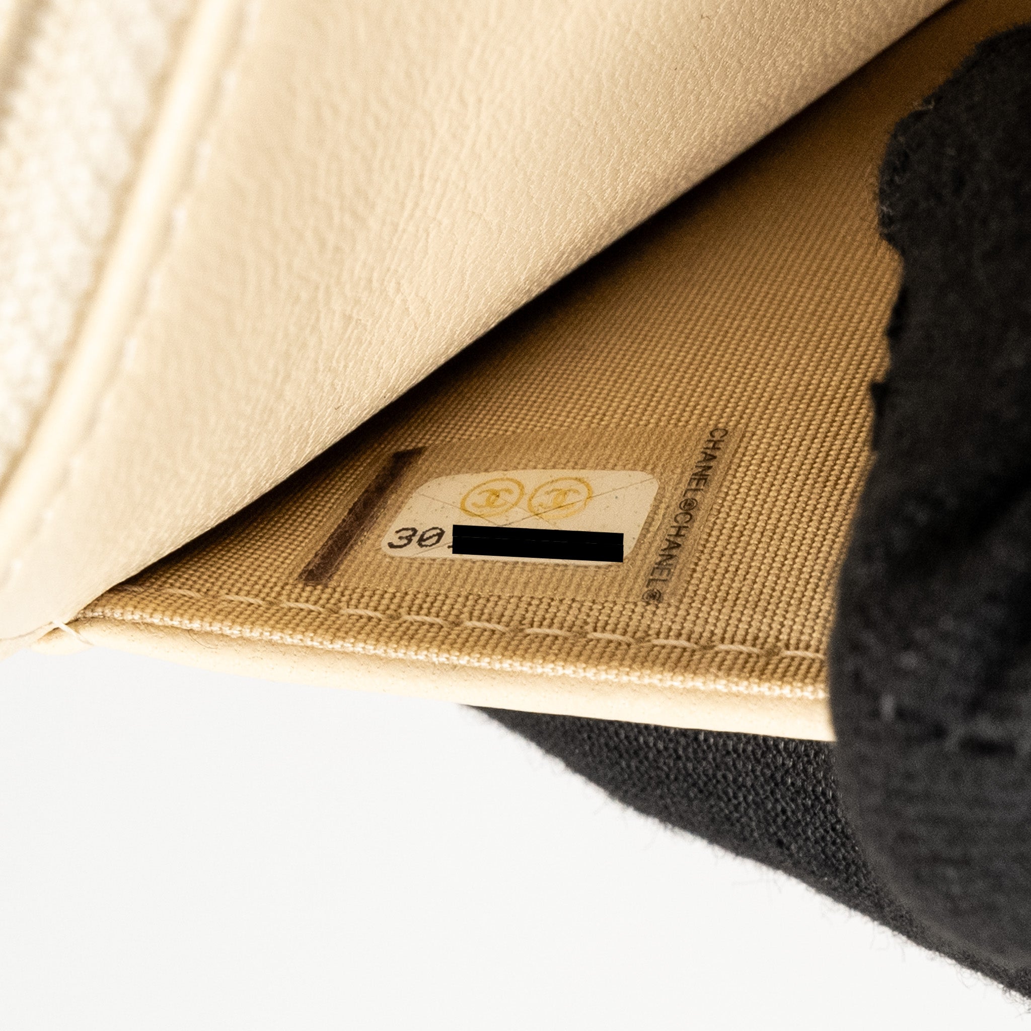 CHANEL 19 WALLET ON CHAIN LAMBSKIN LIGHT BEIGE MULTICOLOUR HARDWARE