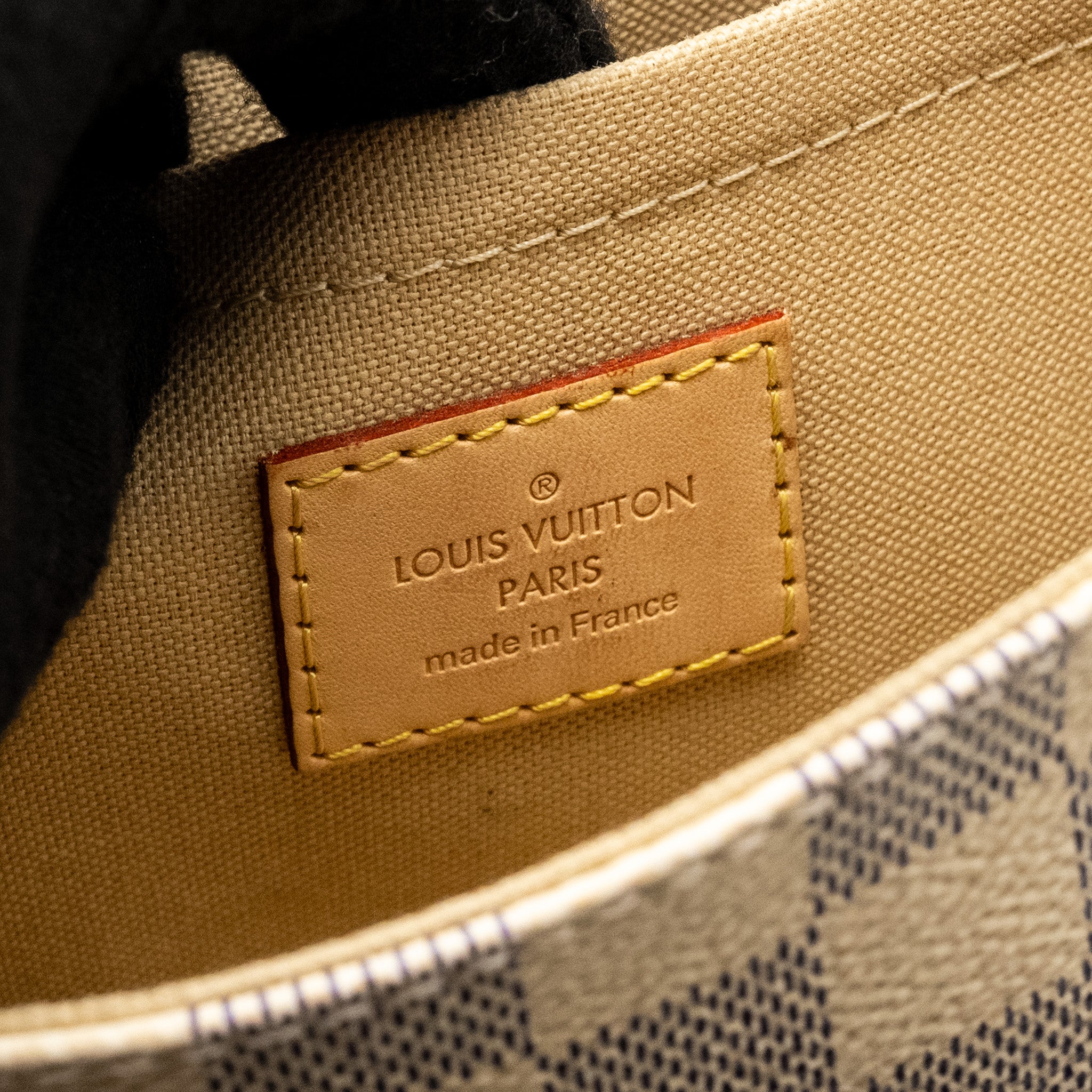 LOUIS VUITTON FAVORITE PM DAMIER AZUR CANVAS GHW
