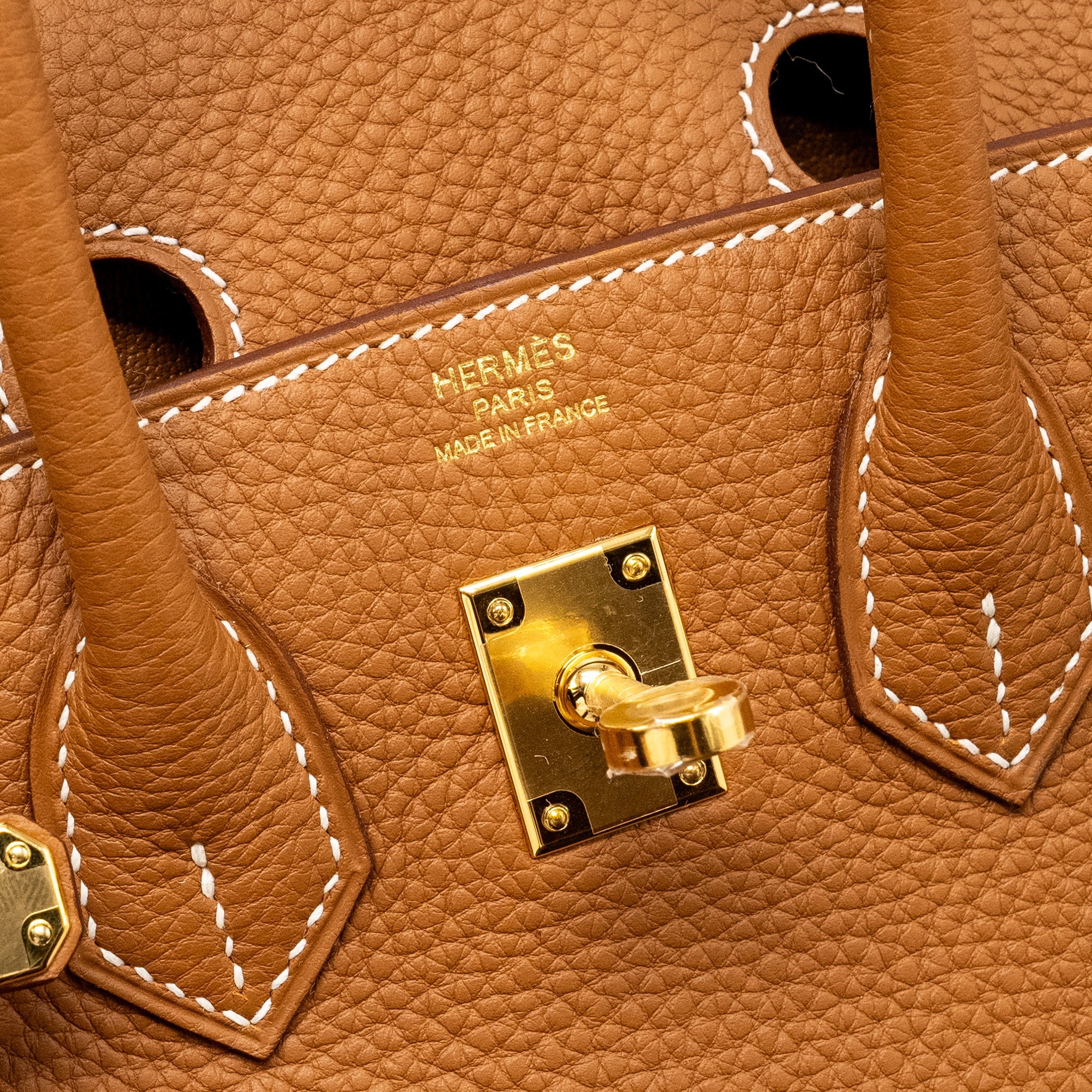 HERMES BIRKIN 25 TOGO GOLD GHW