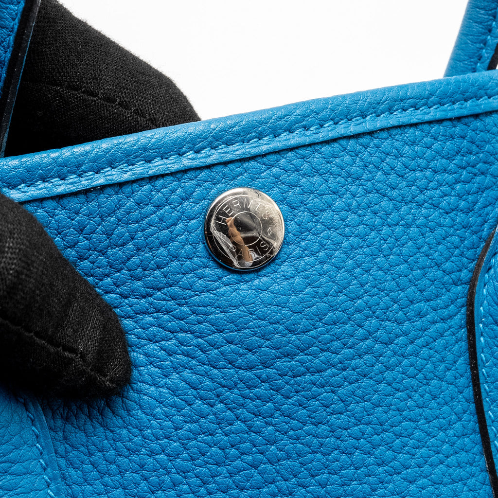 HERMES GARDEN PARTY 30 NEGONDA TURQUOISE SHW