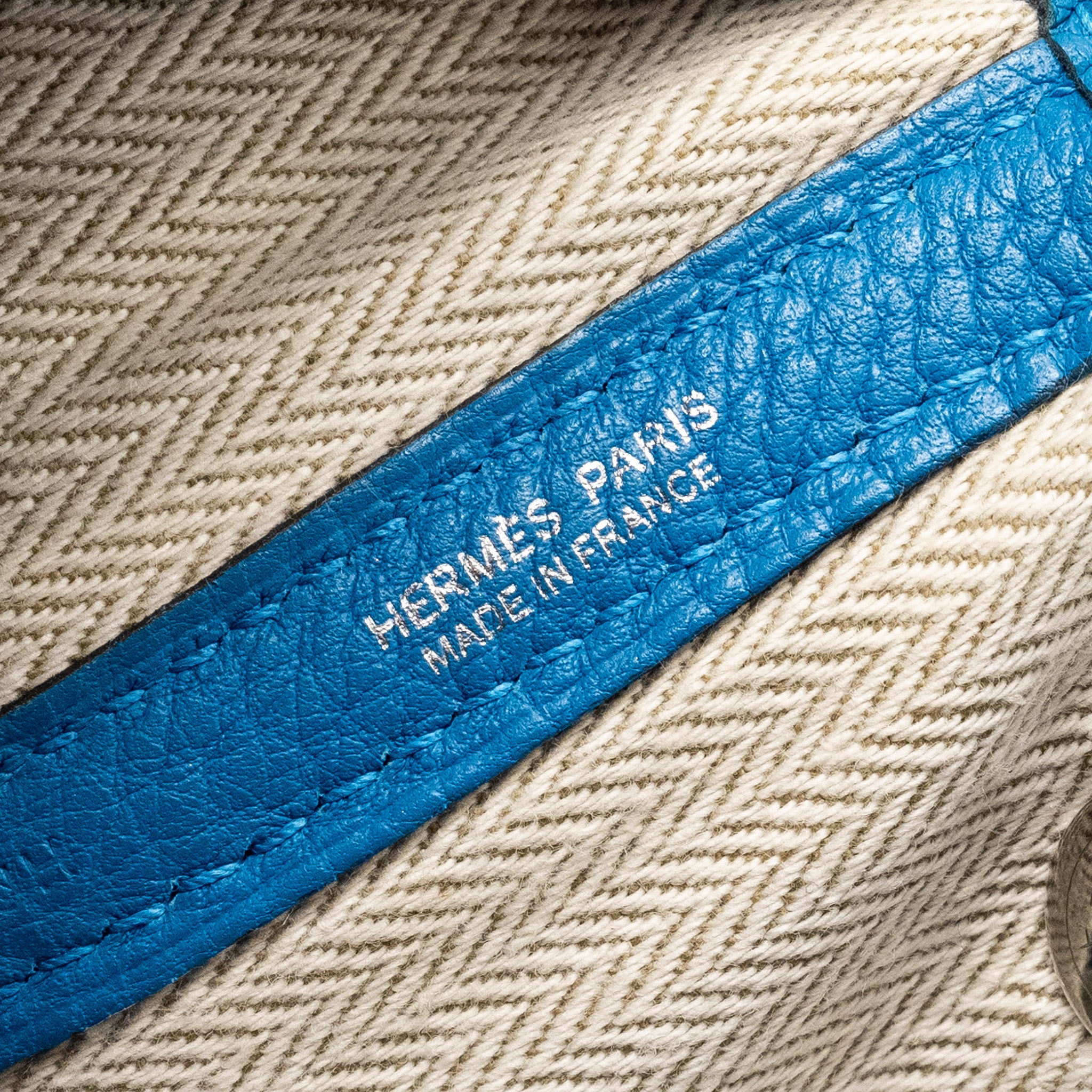 HERMES GARDEN PARTY 30 NEGONDA TURQUOISE SHW