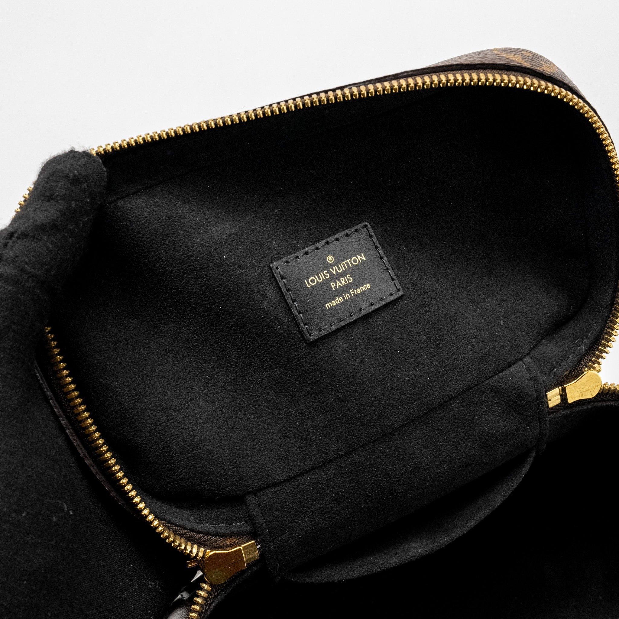 LOUIS VUITTON VANITY CASE PM MONOGRAM REVERSE CANVAS GHW