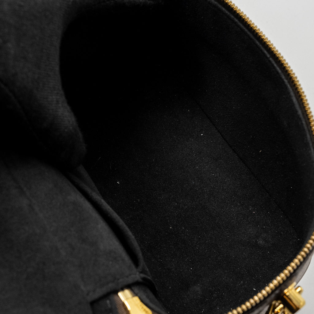 LOUIS VUITTON VANITY CASE PM MONOGRAM REVERSE CANVAS GHW