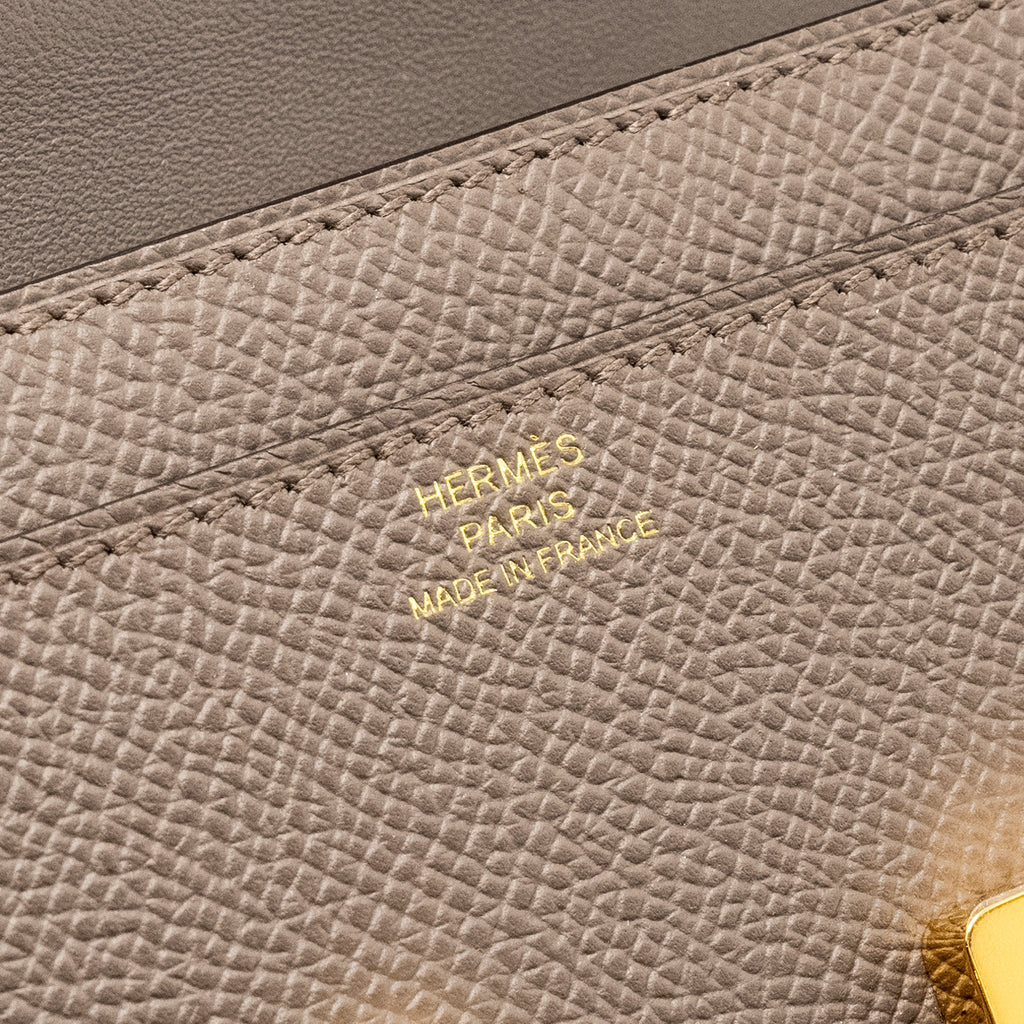 HERMES CONSTANCE TO GO EPSOM GRIS ETAIN GHW
