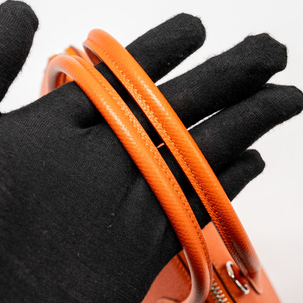 HERMES BOLIDE 27 EPSOM ORANGE SHW