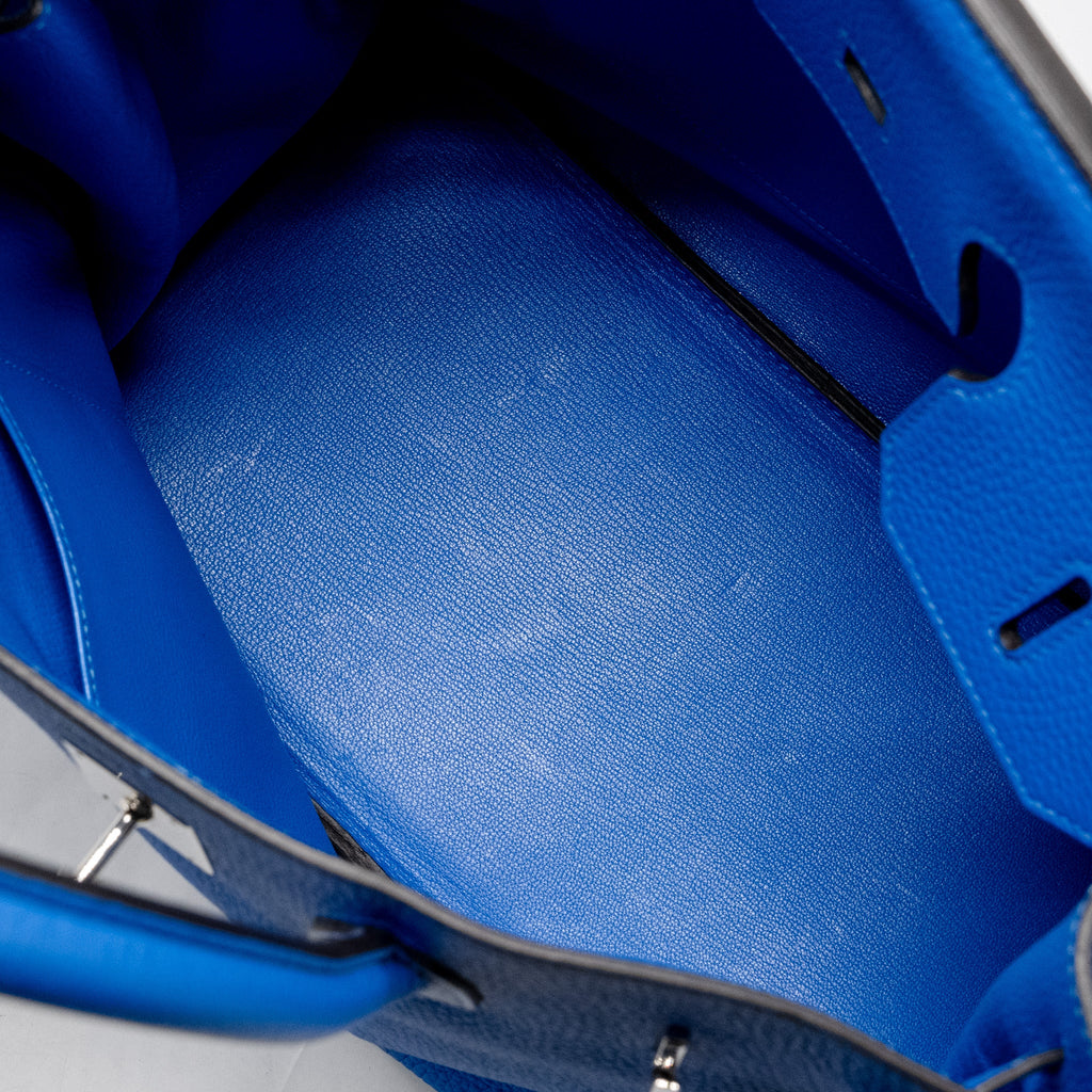 HERMES BIRKIN 35 TOGO T7 BLUE HYDRA SHW