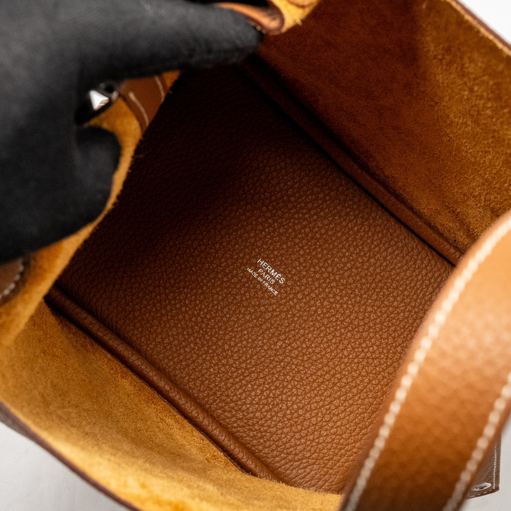 HERMES PICOTIN 18 LOCK BAG CLEMENCE GOLD SHW
